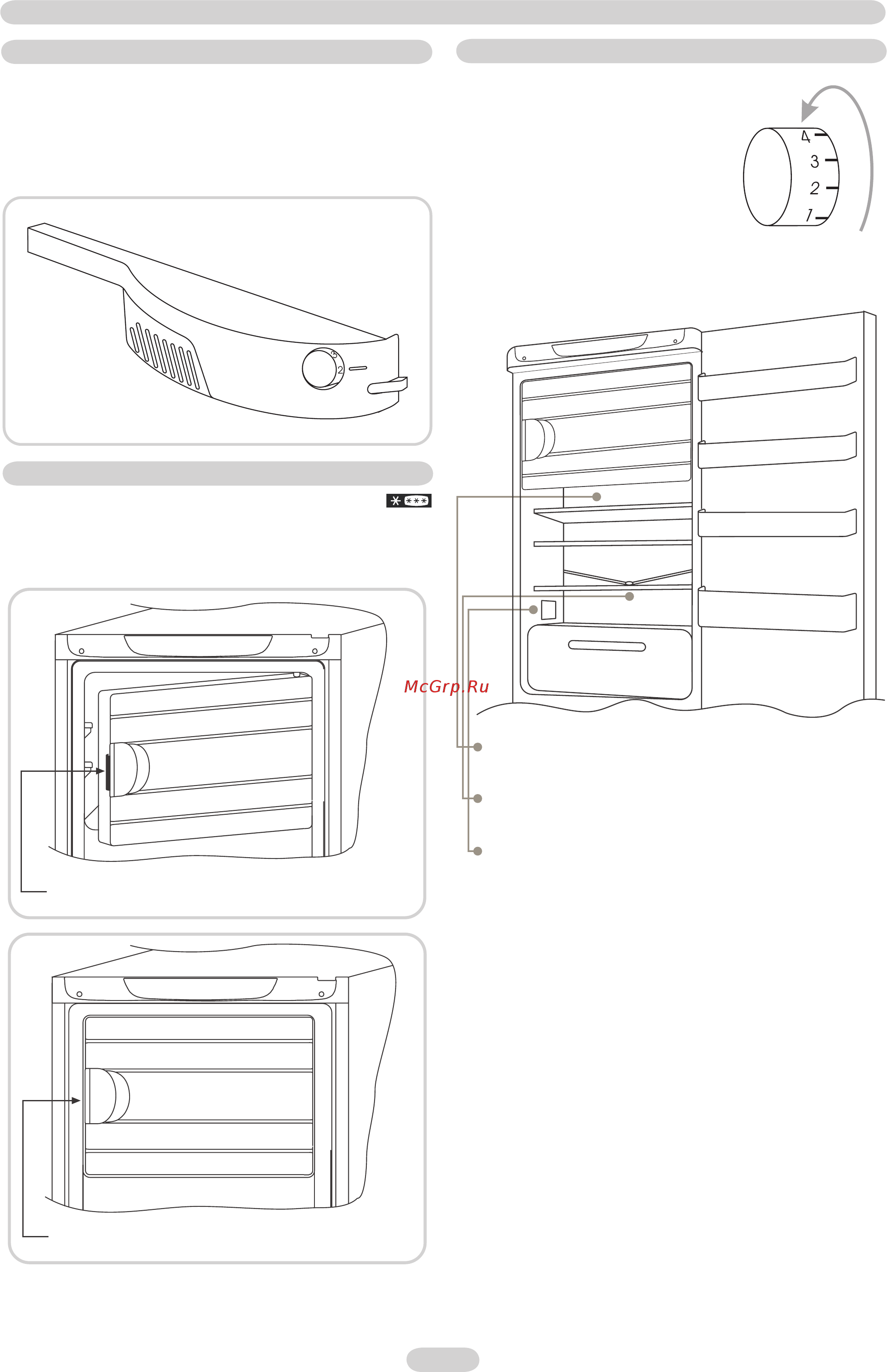 Candy CFL 3270 A [8/44] Voyant invisible ferme