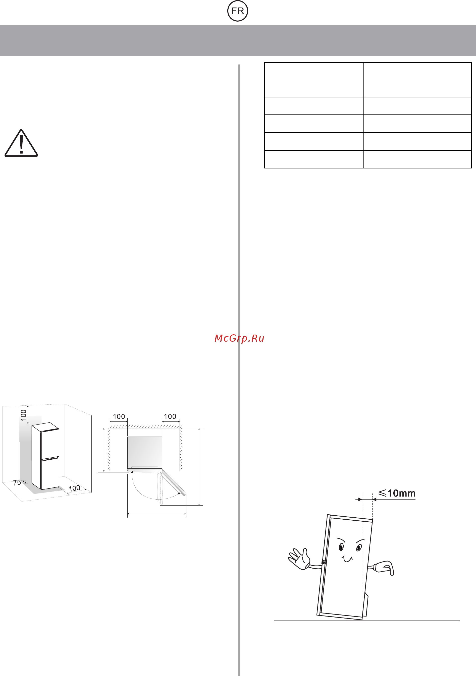 Candy CFM 14502W [57/86] Installation de votre nouvel appareil