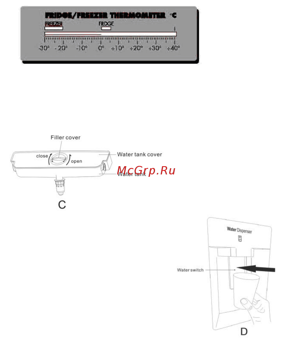 Candy CMFM 5142W [36/471] Tips for water dispenser