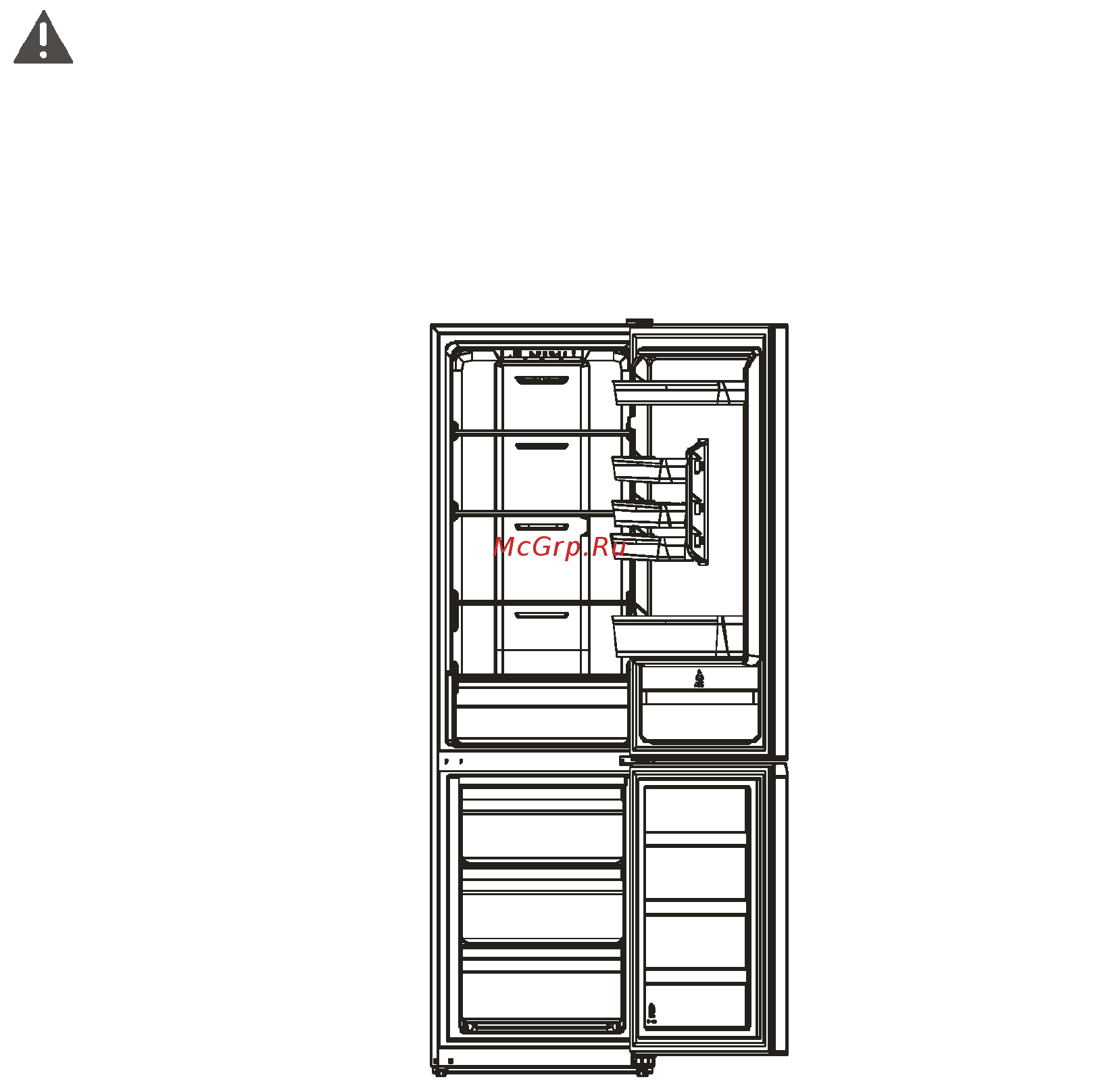 Candy CMDNV 6204X1N [26/230] Accessori interni