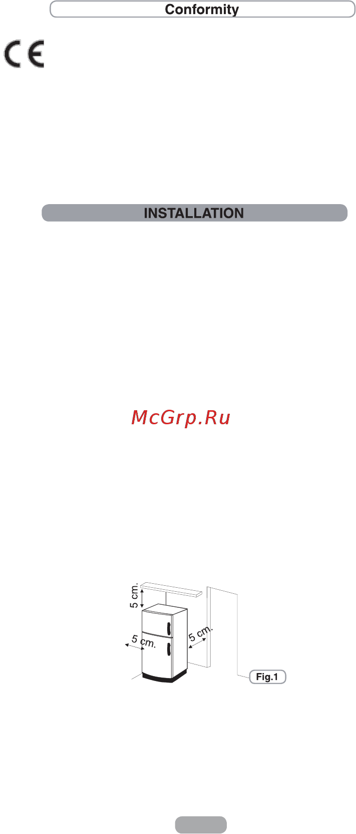 Candy CN184X WIFI [19/126] By placing the mark on this product we are confirming compliance to all relevant european safety health and environmental requirements which are applicable in legislation for this product