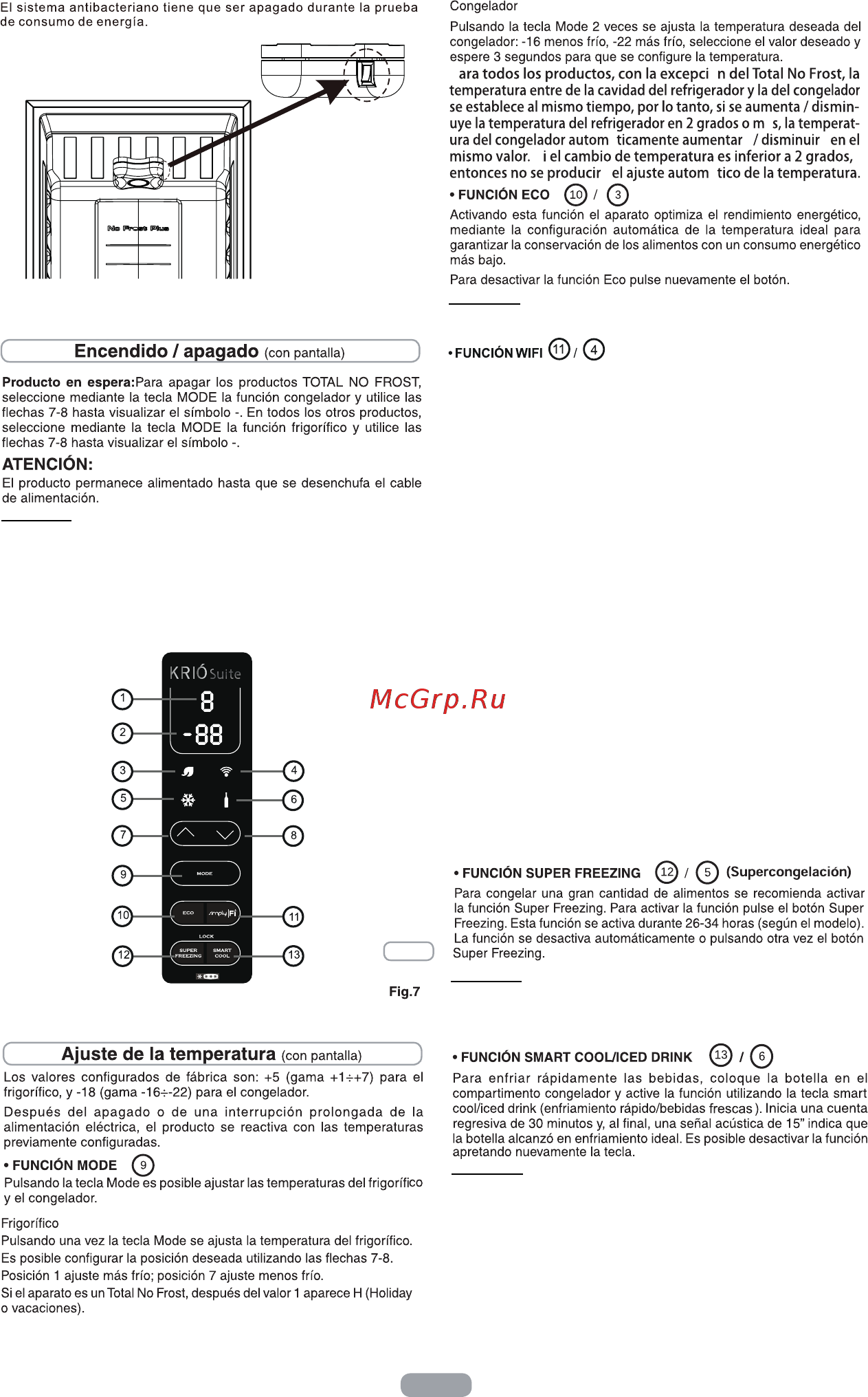 Candy CN204XPU WIFI [33/126] Fy hasta que el símbolo se vuelva a encender el símbolo se