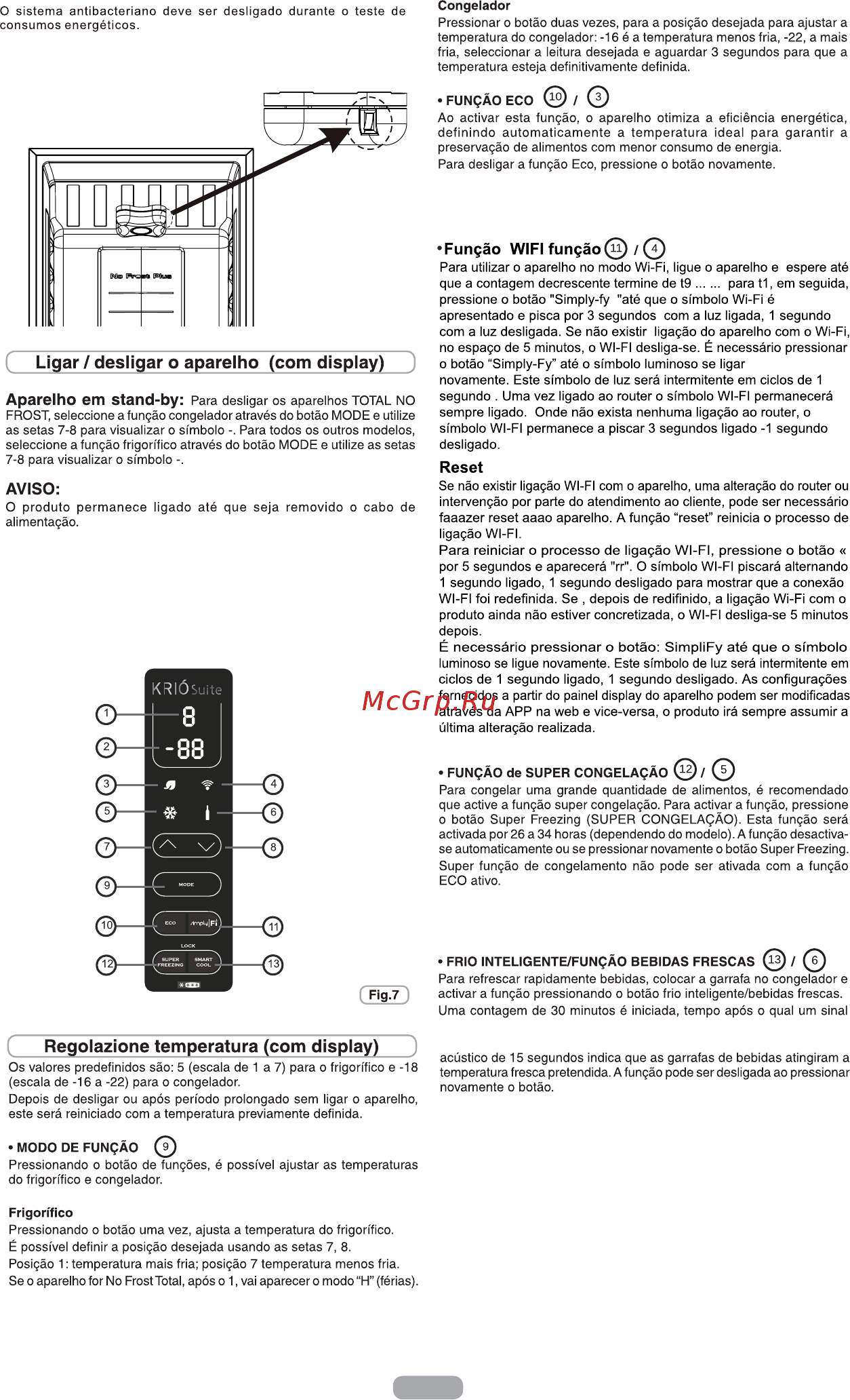 Candy CN204XPU WIFI Инструкция по эксплуатации онлайн [69/126] 593825