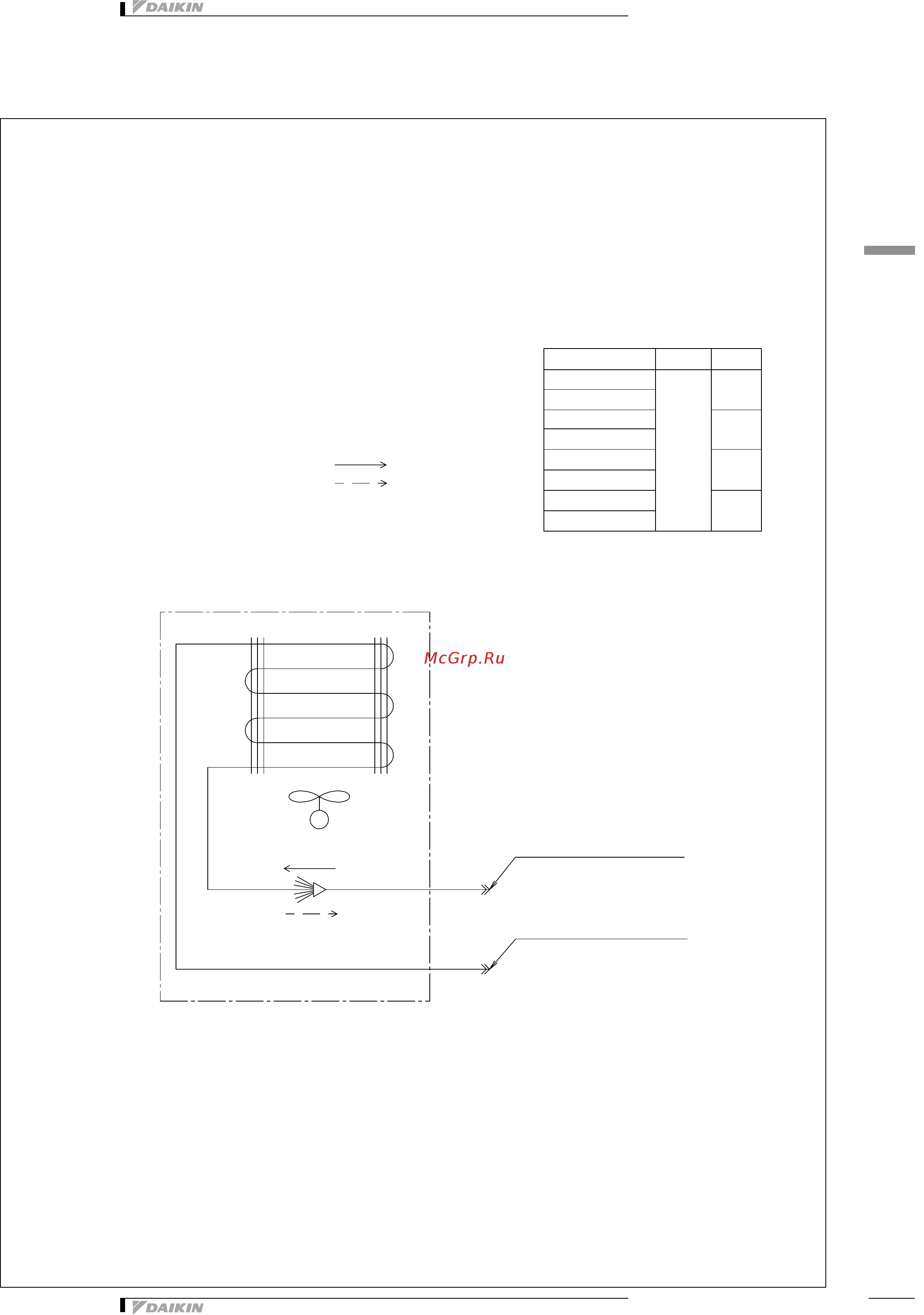 Daikin FFQ60C2VEB [11/25] 1 схемы трубопроводов