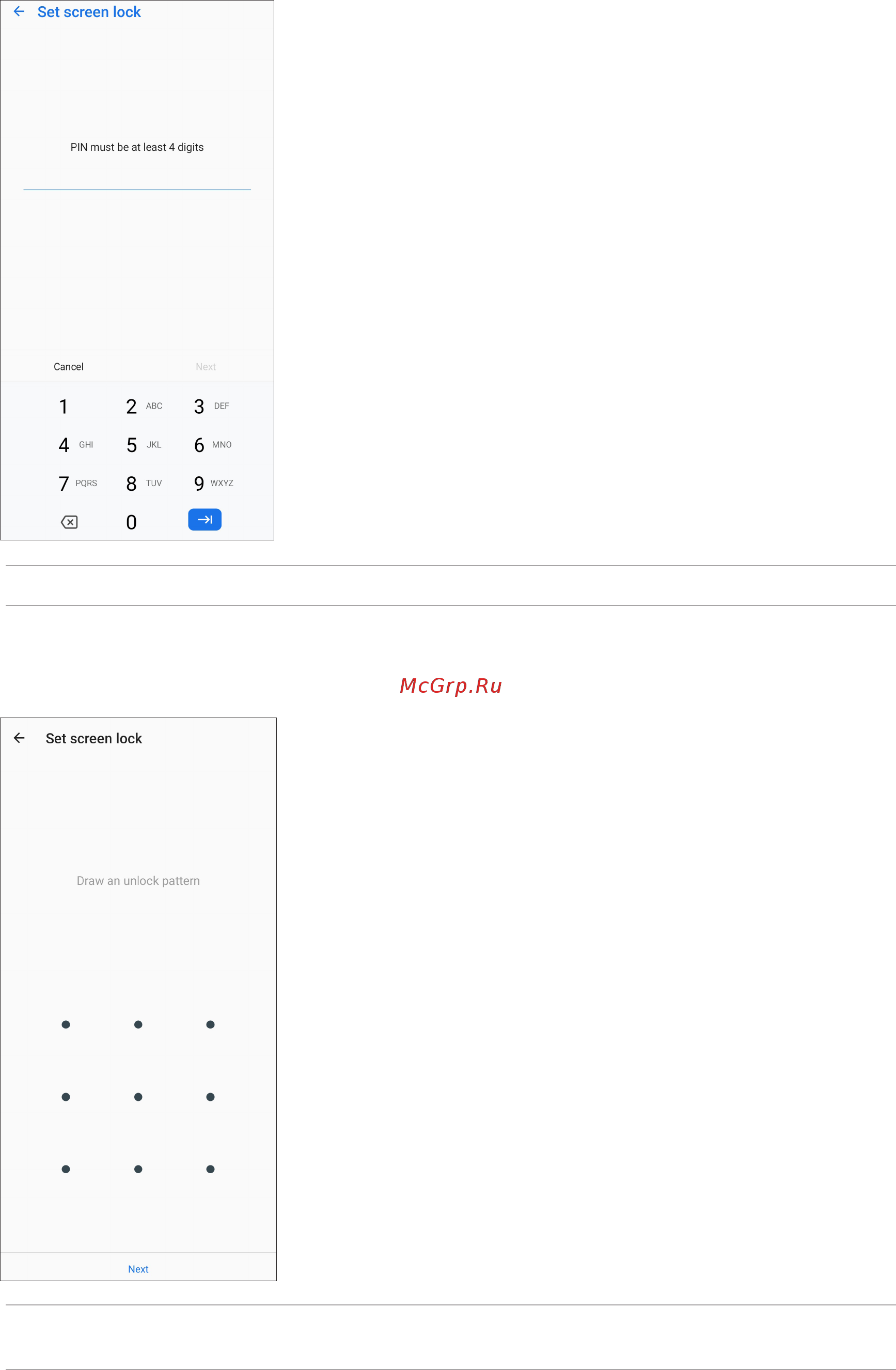 Asus ZenFone 7 Pro [72/81] Pin key in at least four numbers to set a pin