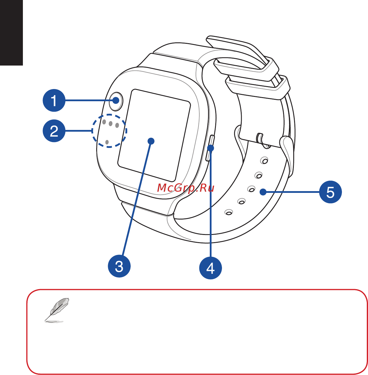 Asus VivoWatch BP (HC-A04) [10/426] Getting to know your asus vivowatch bp