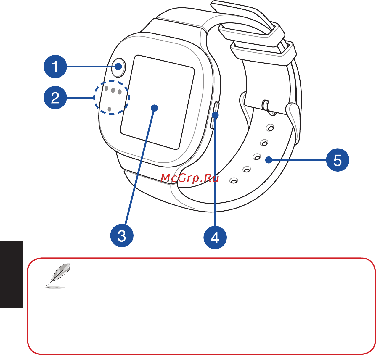 Asus VivoWatch BP (HC-A04) [146/426] Знакомство с устройством