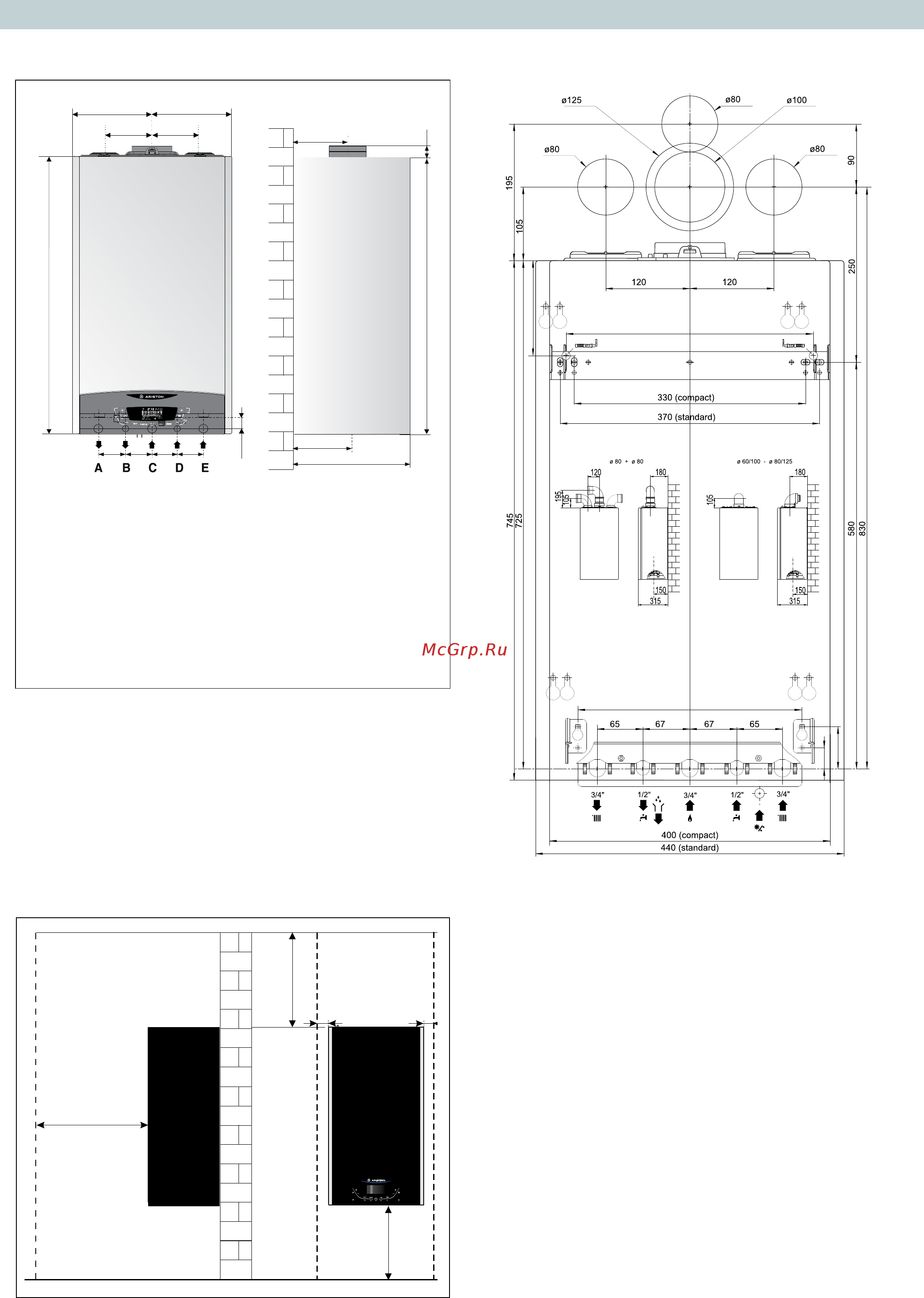 Ariston GENUS ONE SYSTEM 35 [6/14] Описание котла