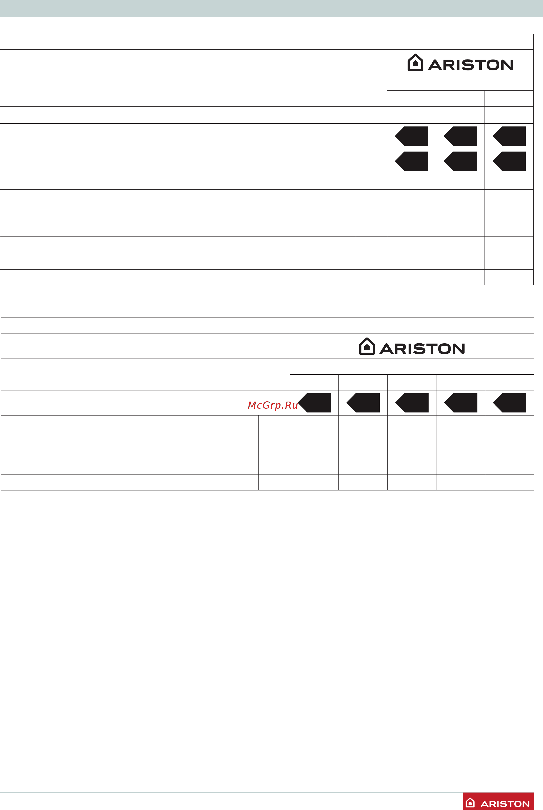 Ariston GENUS ONE SYSTEM 35 [41/48] A a a a a