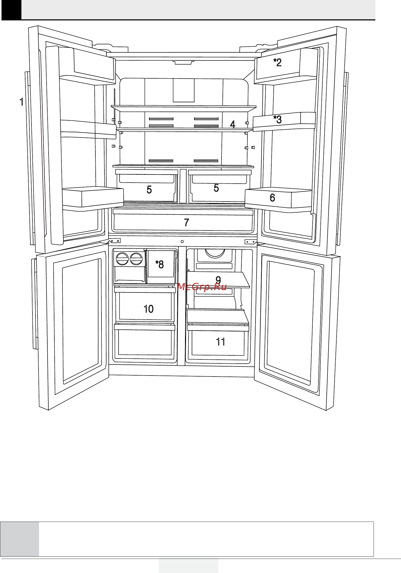 Beko BlueLight GN1416221ZX [8/69] Your refrigerator