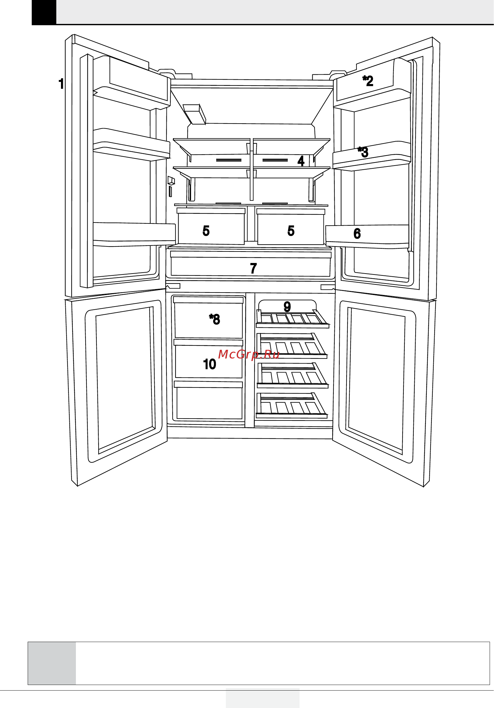 Beko BlueLight GN1416221ZX [9/69] Your refrigerator
