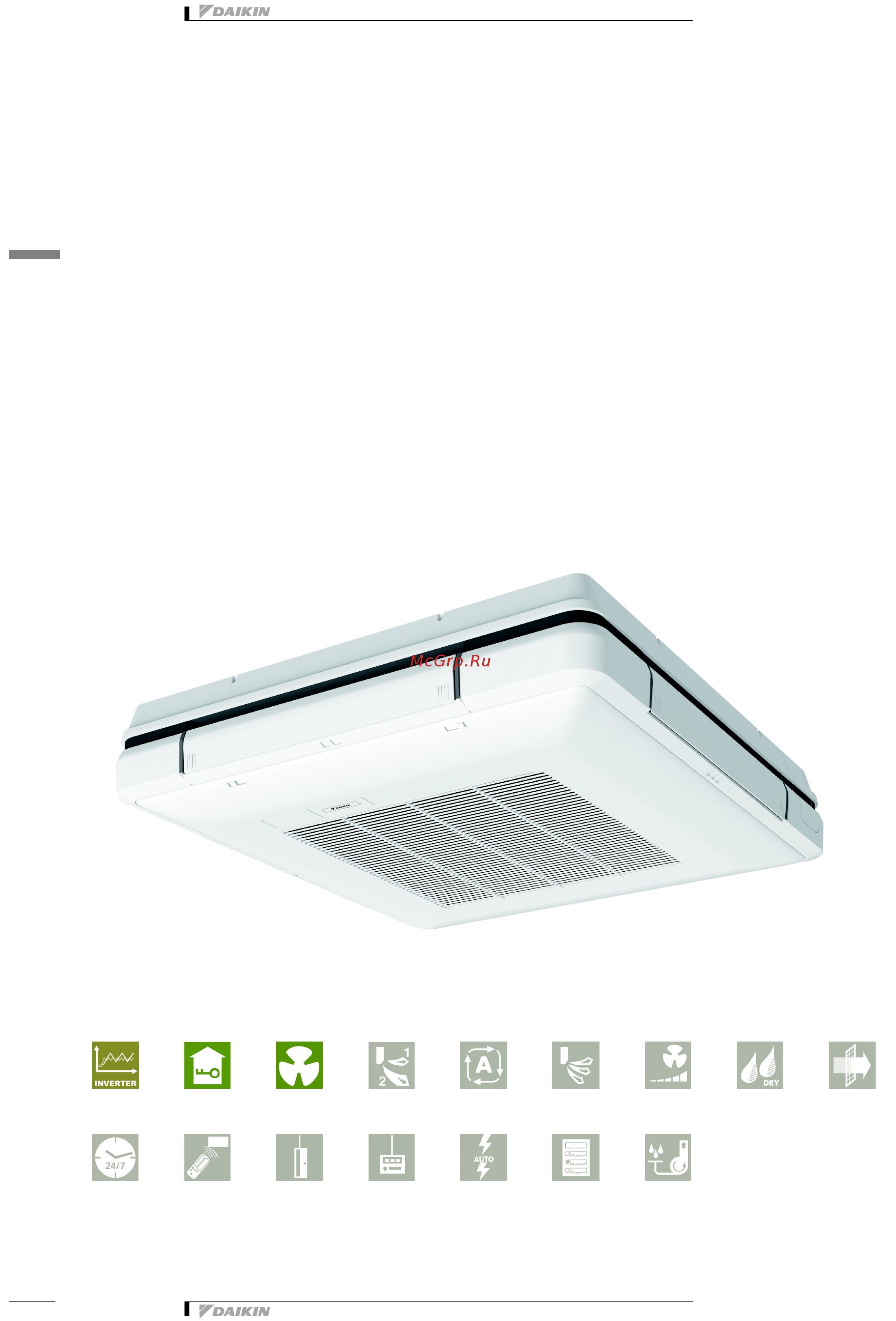 Daikin FXUQ100AVEB9 [4/19] Features