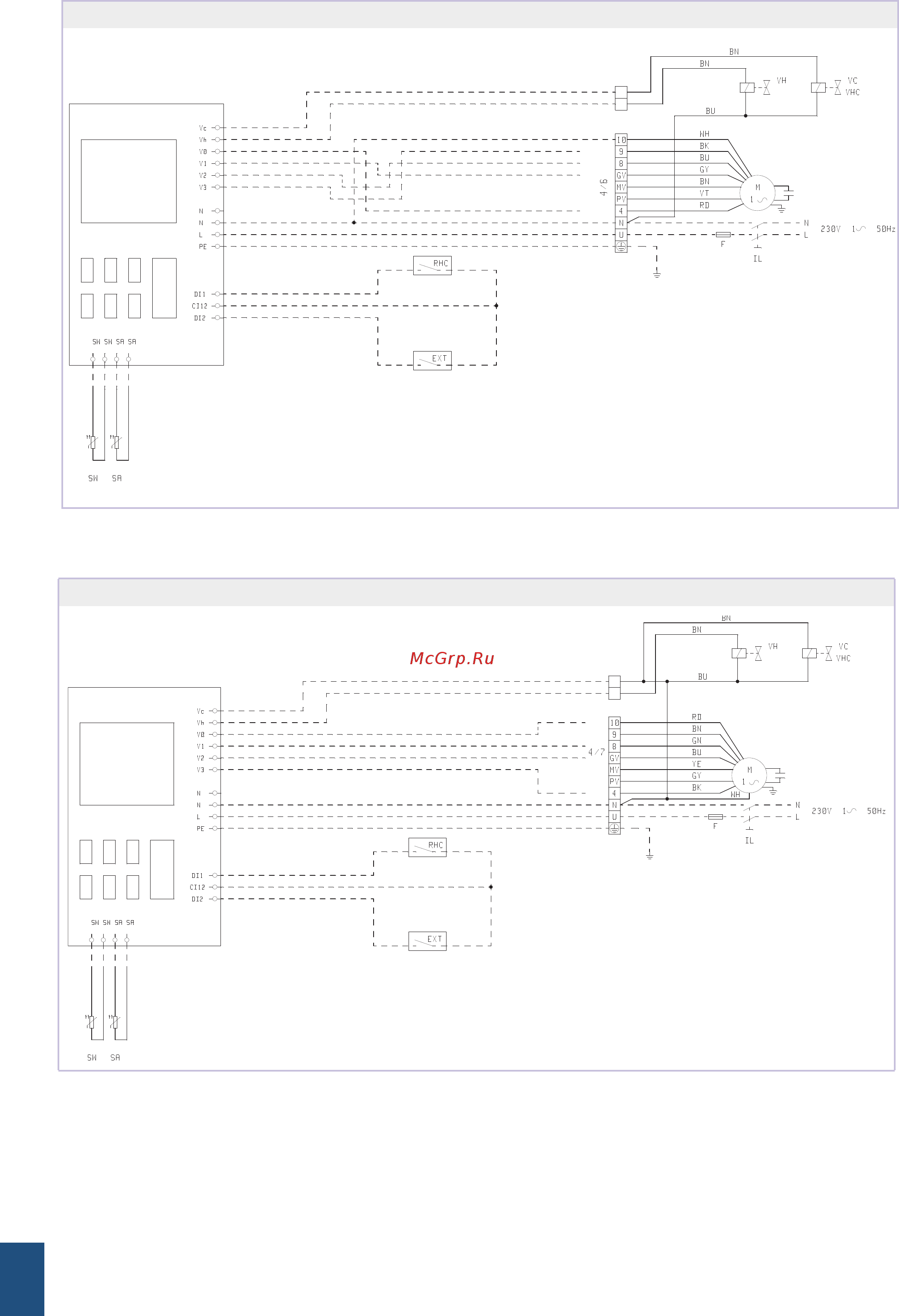 Daikin FWB06CTN [68/76] Electrical connection