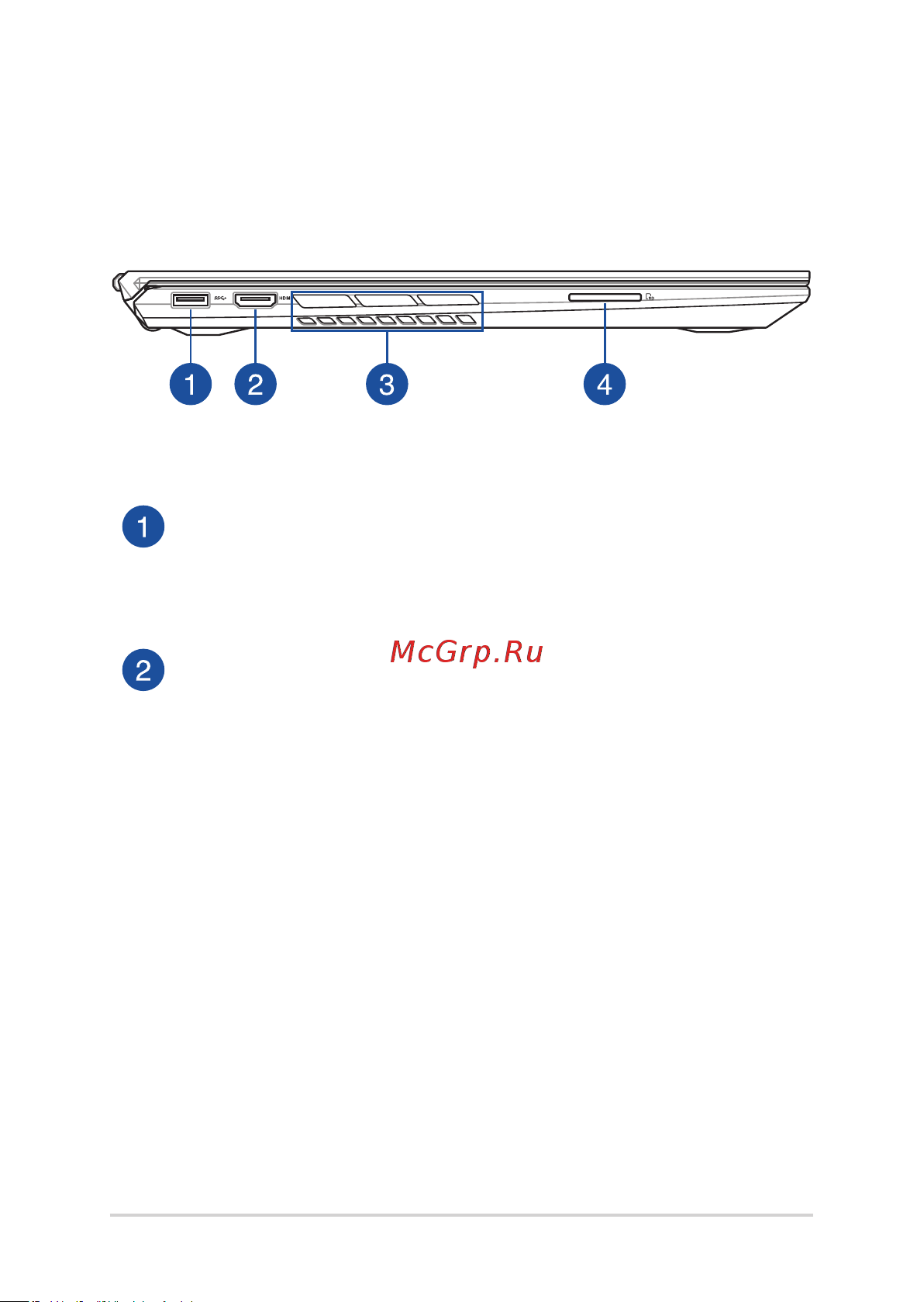 Asus ZenBook Pro 15 UX535LH [24/103] Вид слева