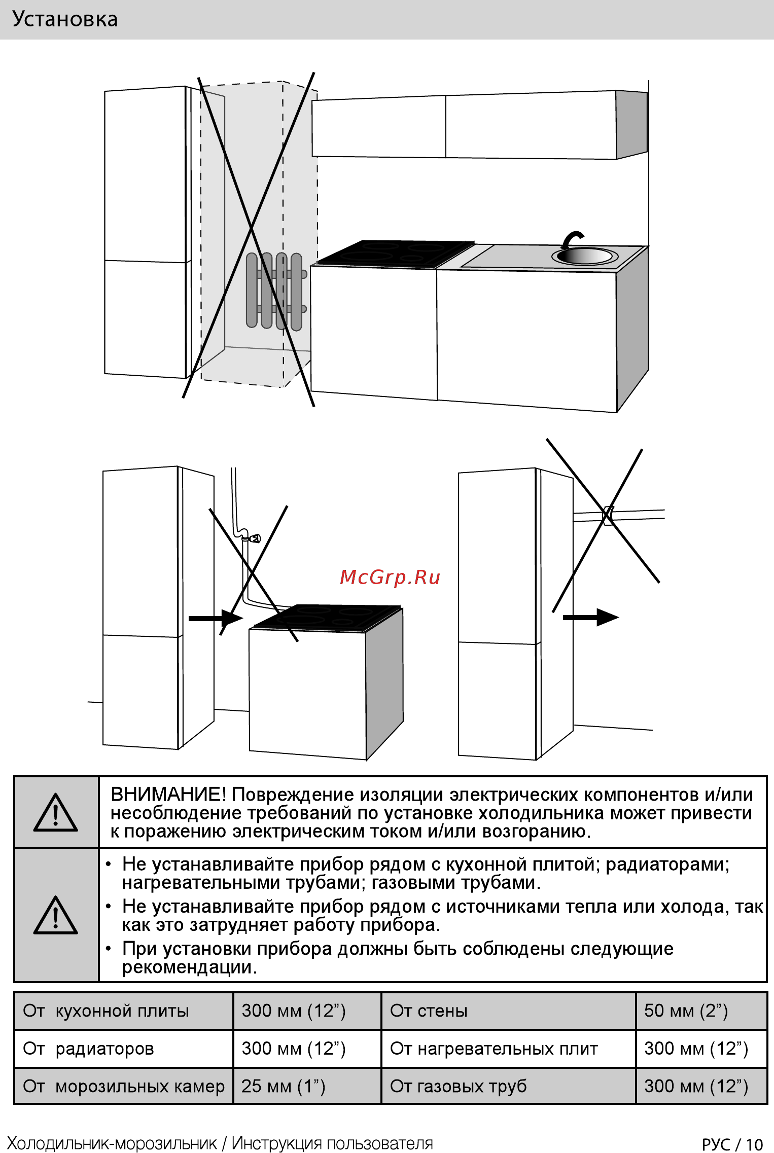 Beko CNKL7321KA0W [10/44] Установка