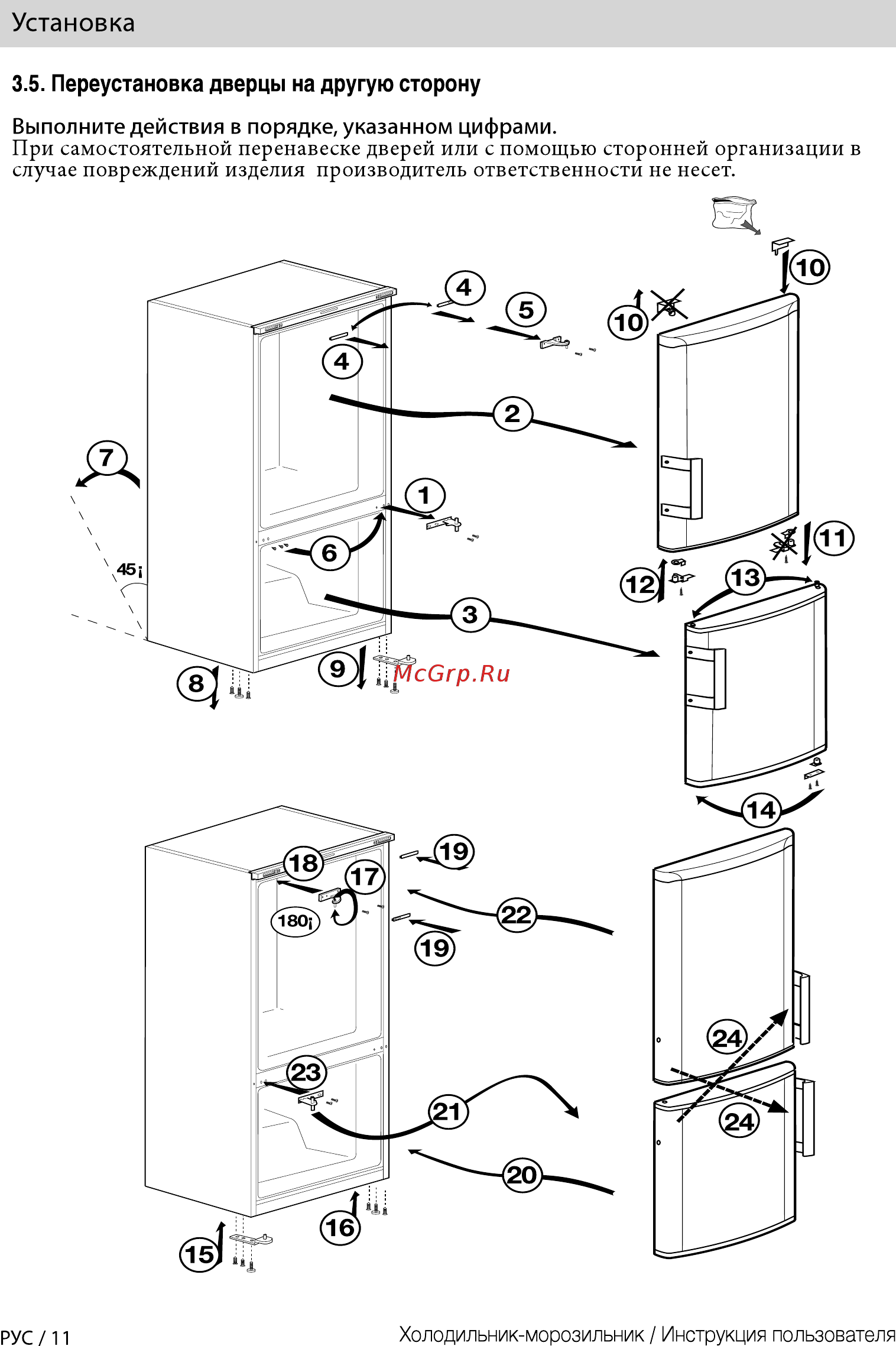 Beko CNKL7321KA0W [11/44] Установка