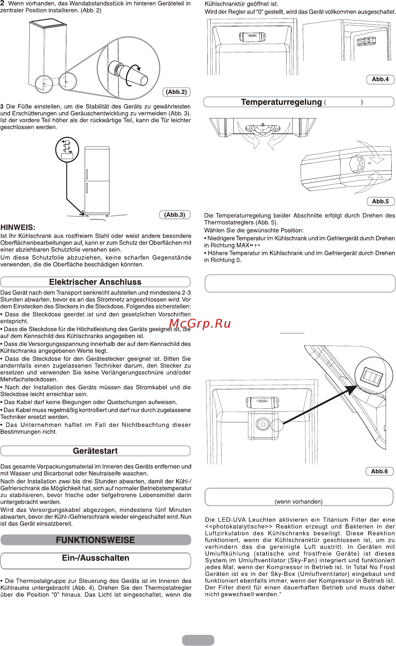 Candy FR CFC 4012X [72/163] Kühlraum umluftkühlung falls vorhanden