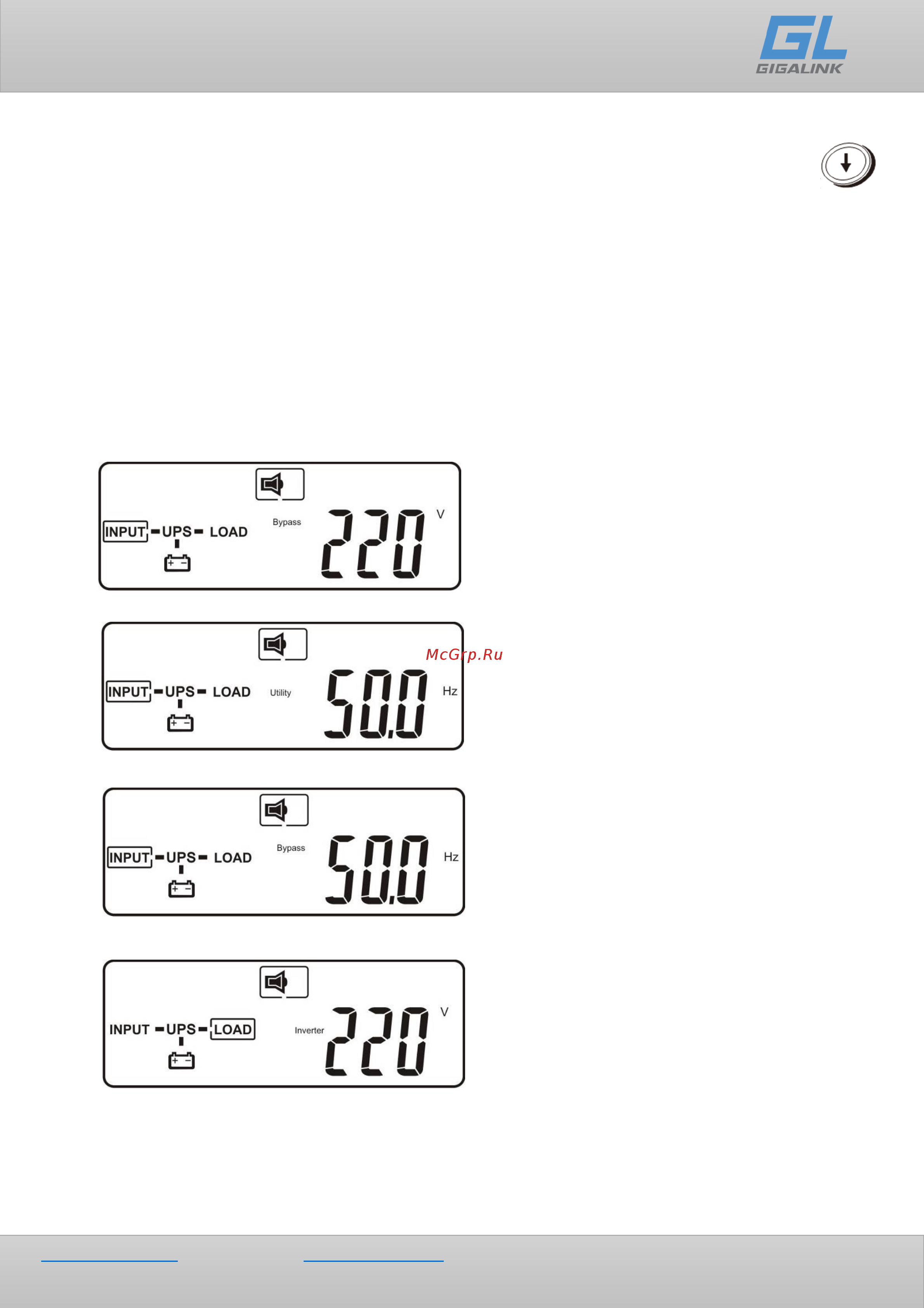 Gigalink GL-UPS-OL15-3-1 Инструкция по эксплуатации онлайн [23/32] 594191