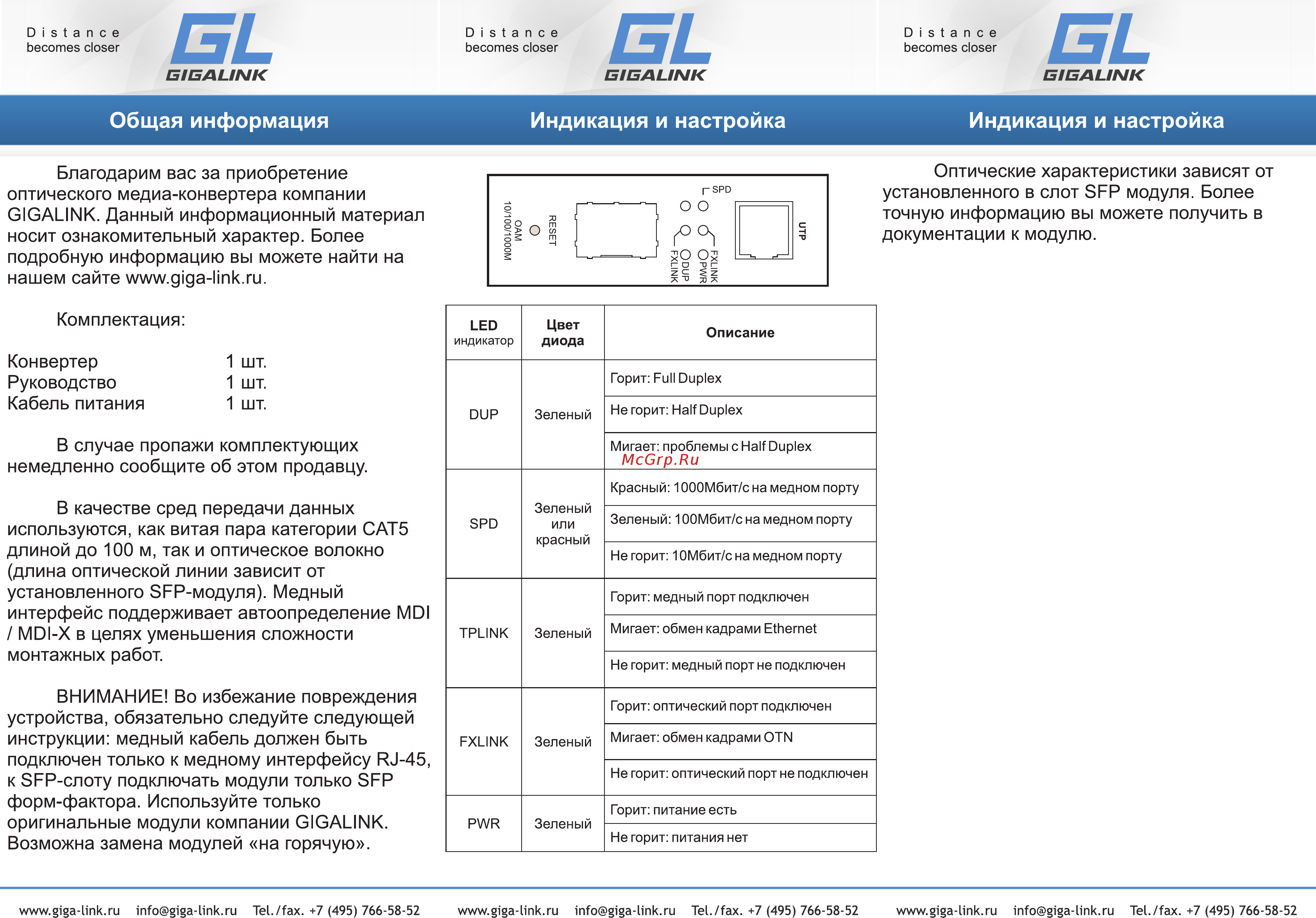 Gigalink GL-MC-UTPG-SFPG-FM [2/2] Gigalink