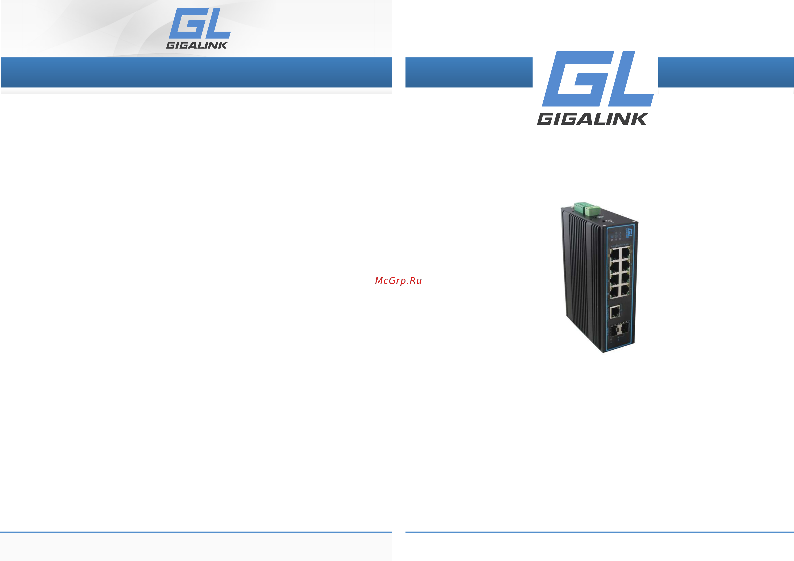 Gigalink GL-SW-F001-08PSG-I(BT) Руководство пользователя онлайн