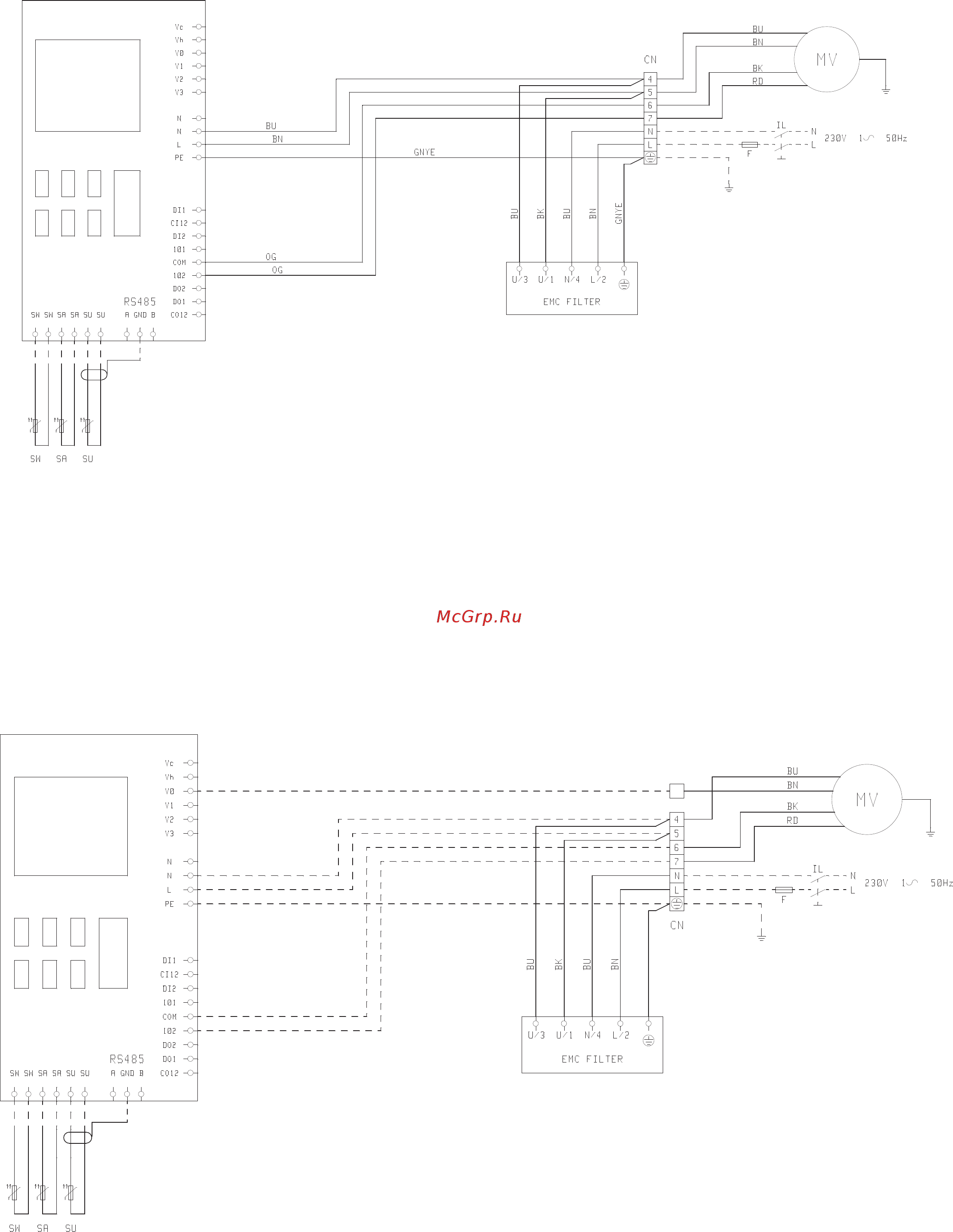 Daikin FWN08AATN6V3 Инструкция по монтажу онлайн [4/52] 594354