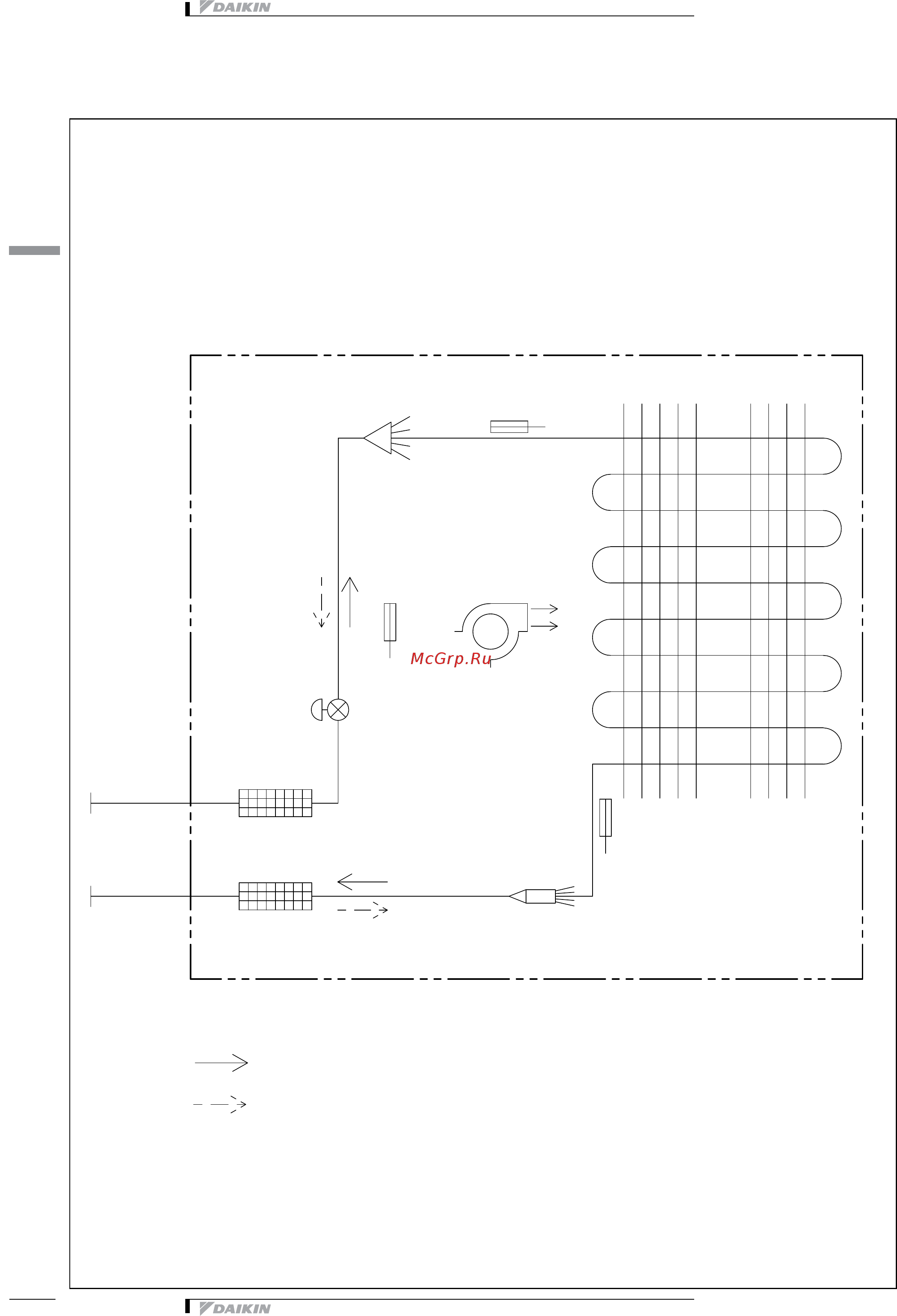 Daikin FXAQ20AUV1B [14/21] 1 схемы трубопроводов