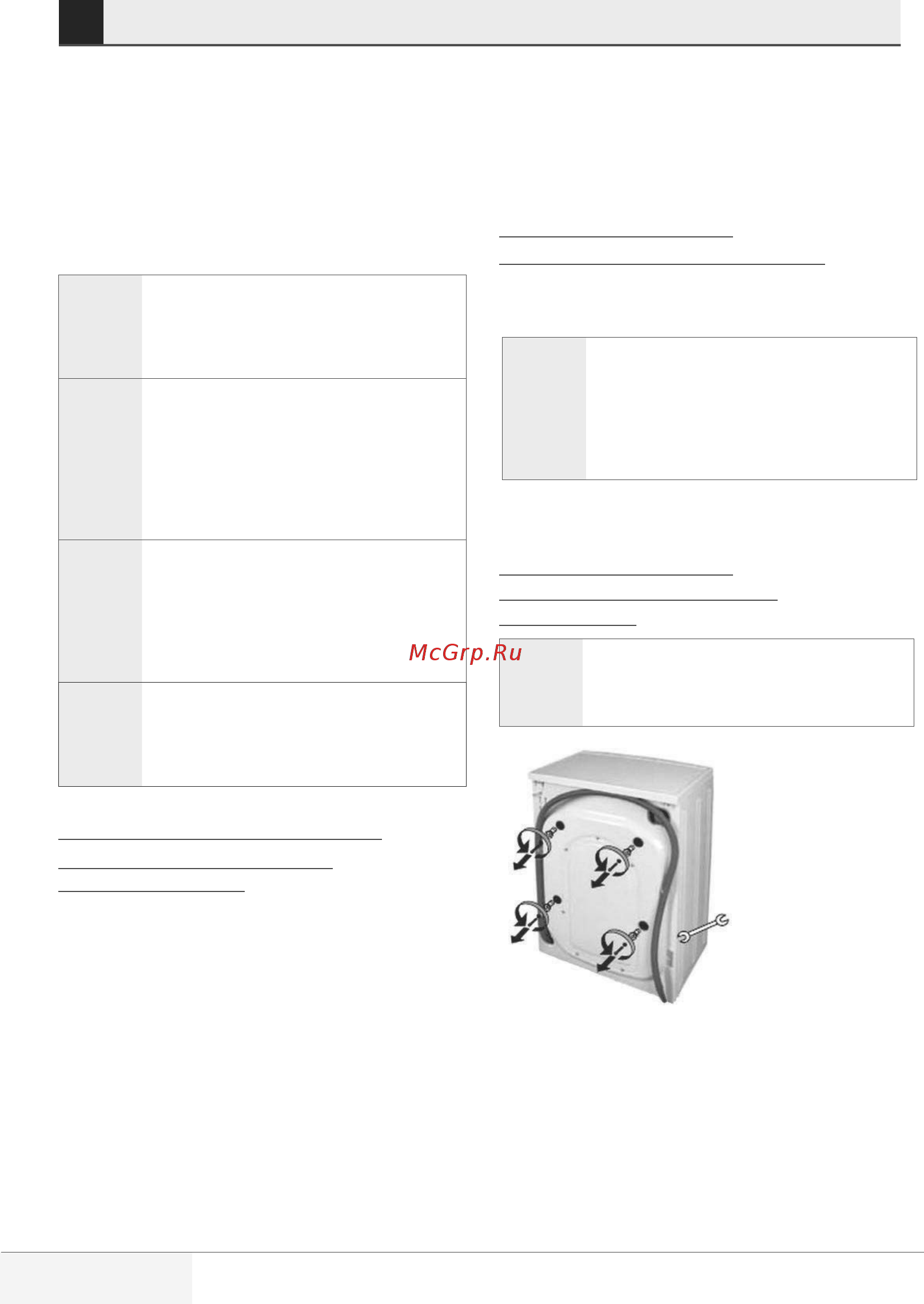 Beko SteamCure WSRE6H646ZWPTI [9/40] Установка