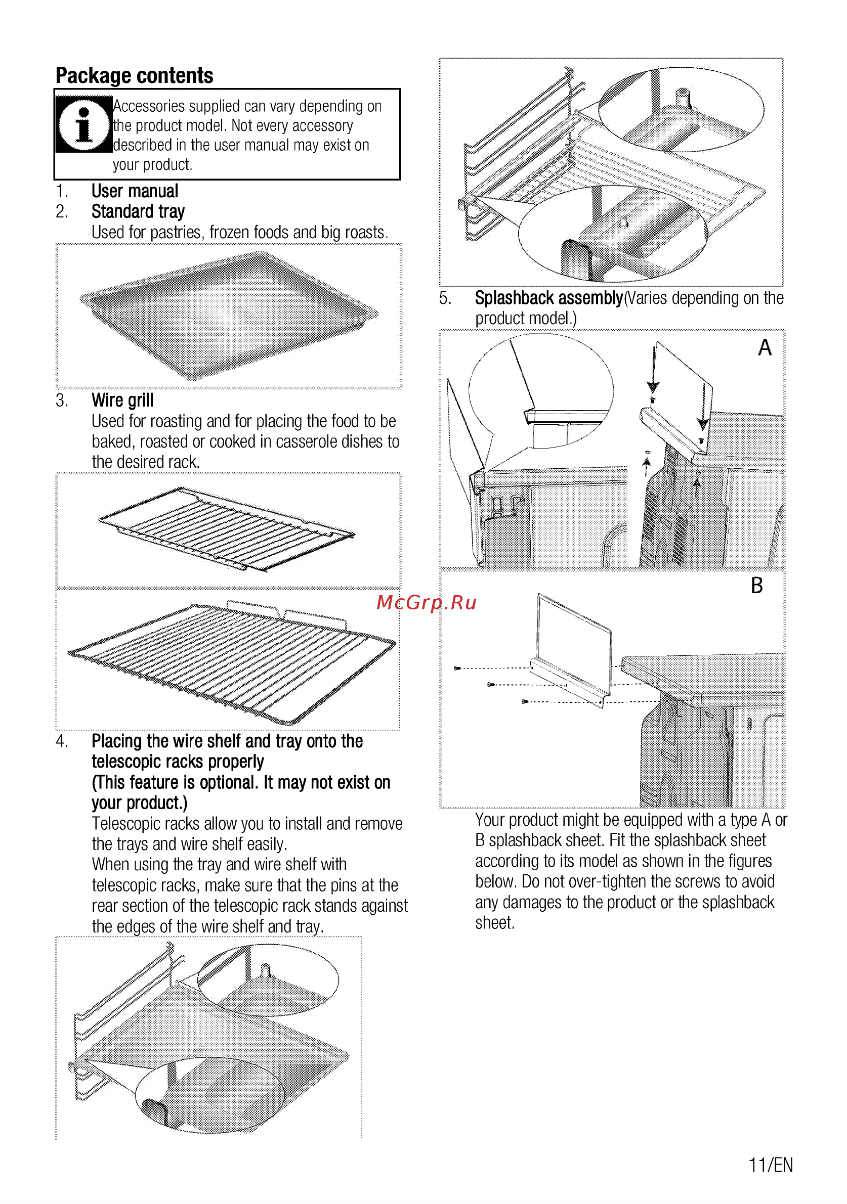 Beko FFSS62010GB [11/104] Package contents_____________________