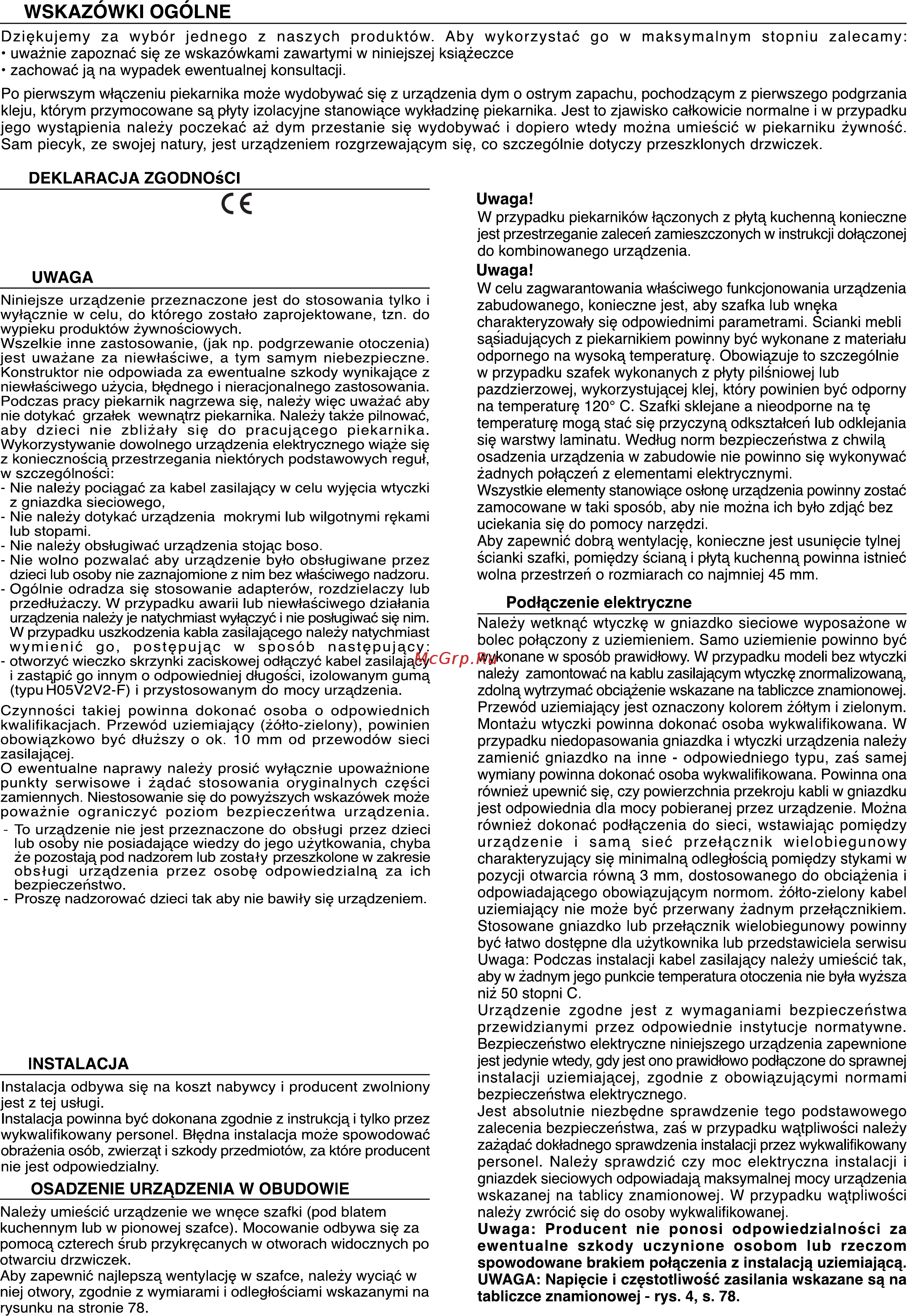 Candy FCP605XL/E [59/84] Page 19