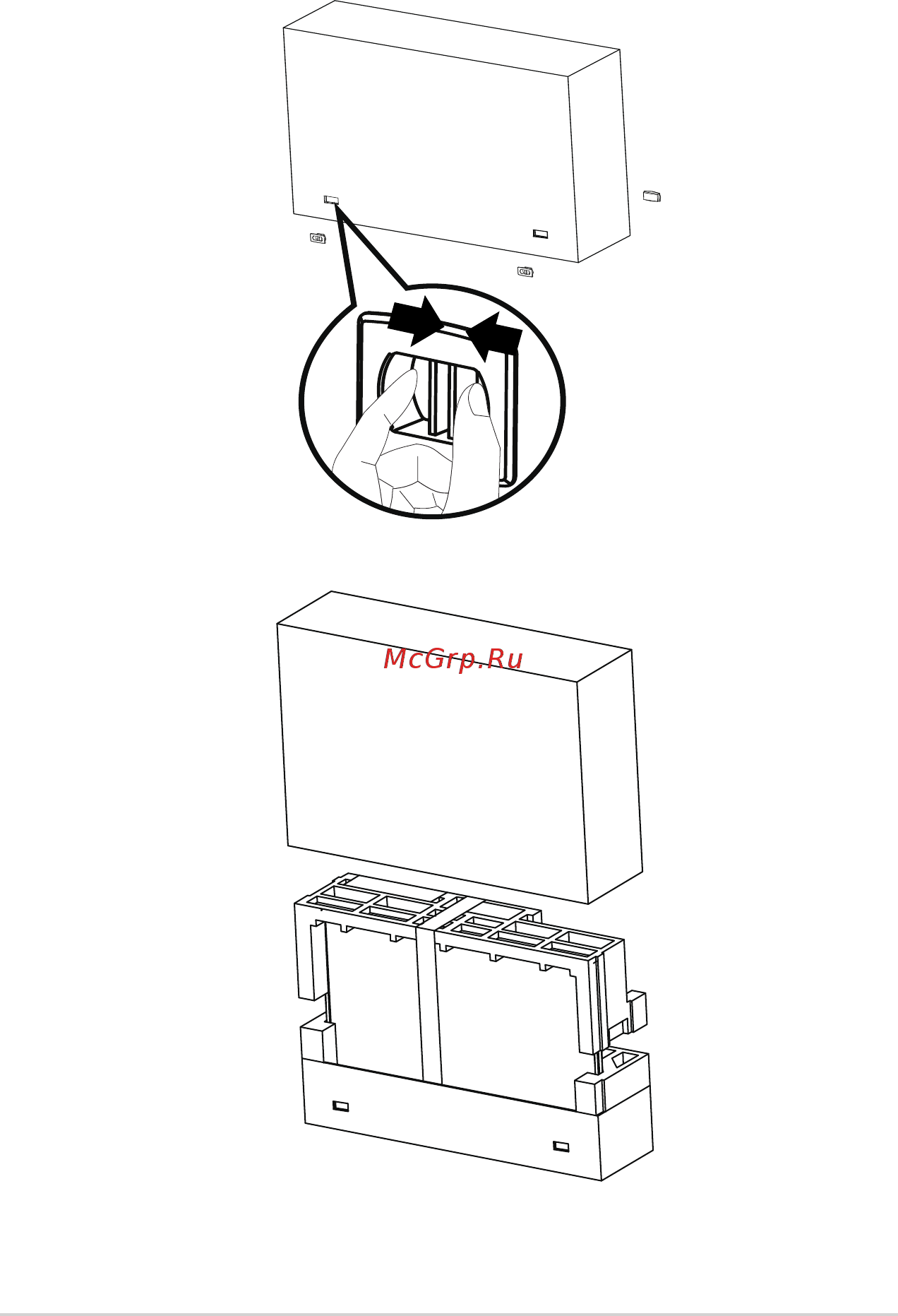 Asus ROG Strix XG43UQ [9/35] Assembling the monitor