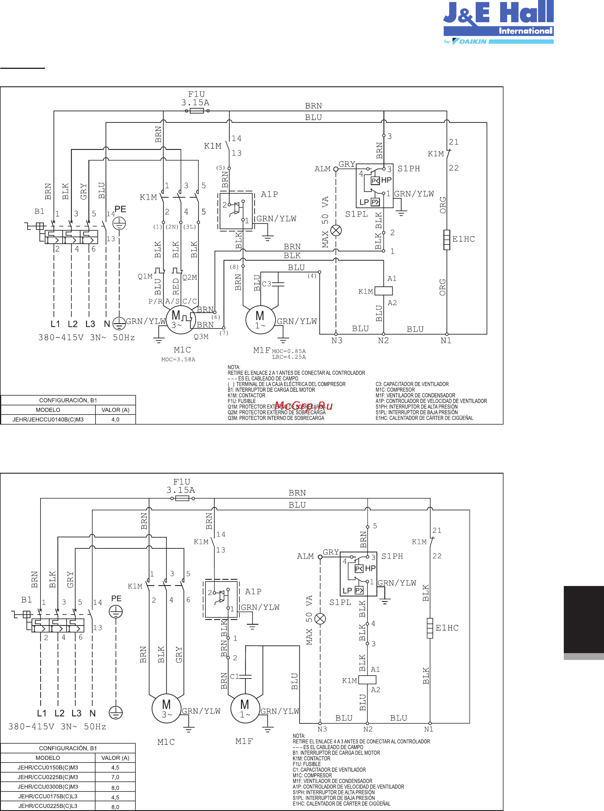 Daikin JEHSCU0500CM3 [115/216] Jehccu0140cm3