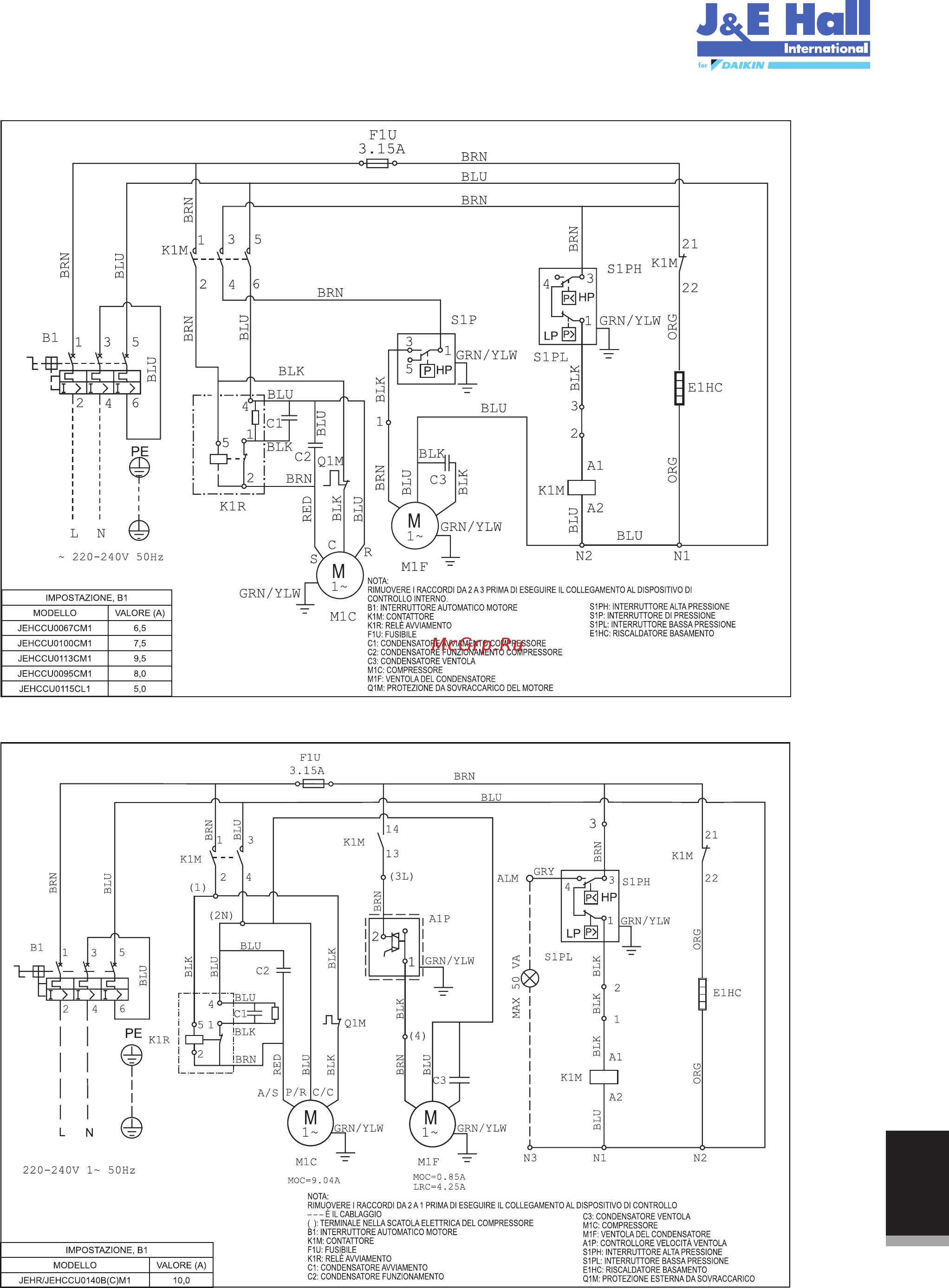 Daikin JEHSCU0500CM3 Инструкция по эксплуатации онлайн [137/216] 594717