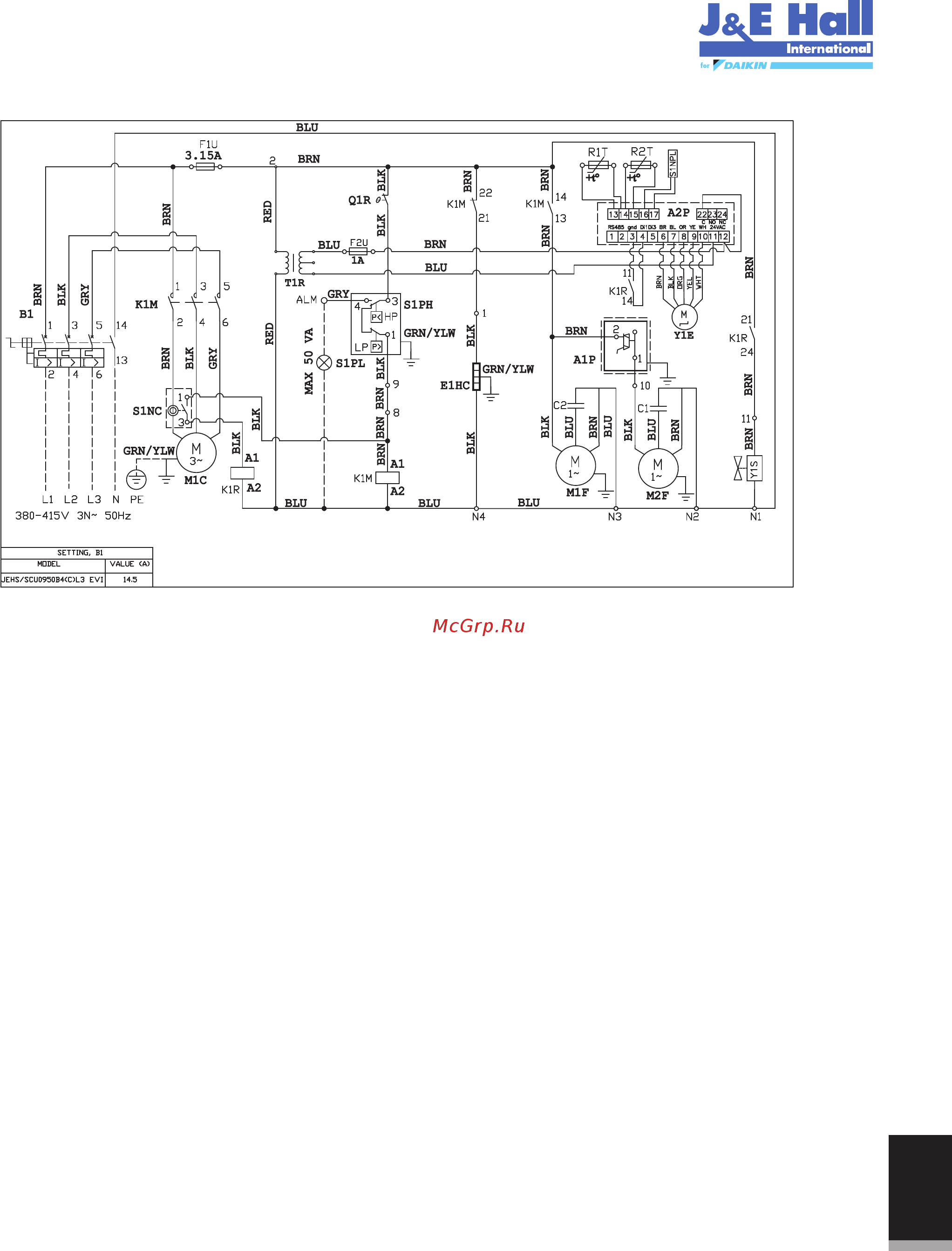 Daikin JEHSCU0200CM3 [142/216] Italiano