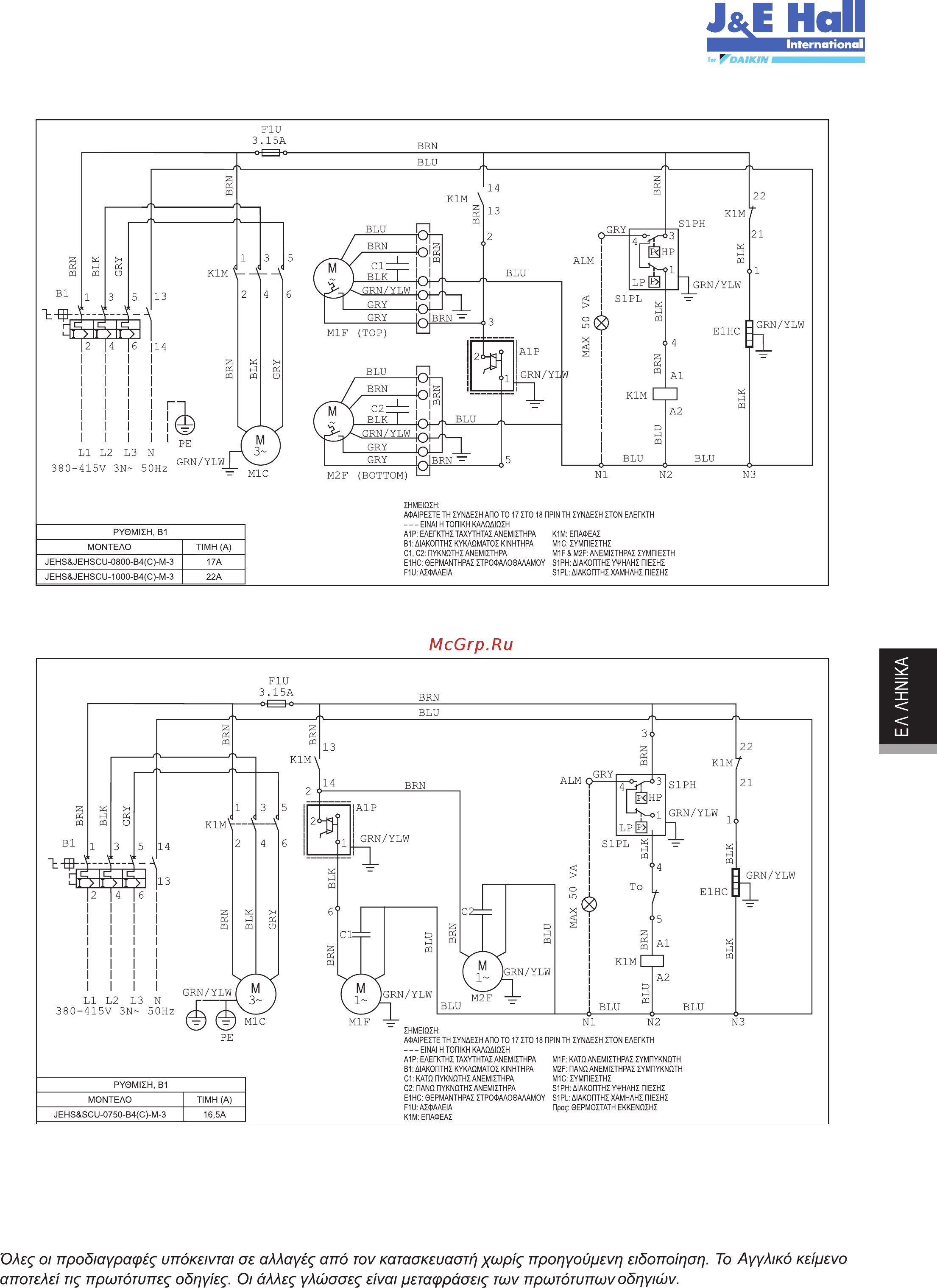 Daikin JEHSCU0500CM3 Инструкция по эксплуатации онлайн [189/216] 594717