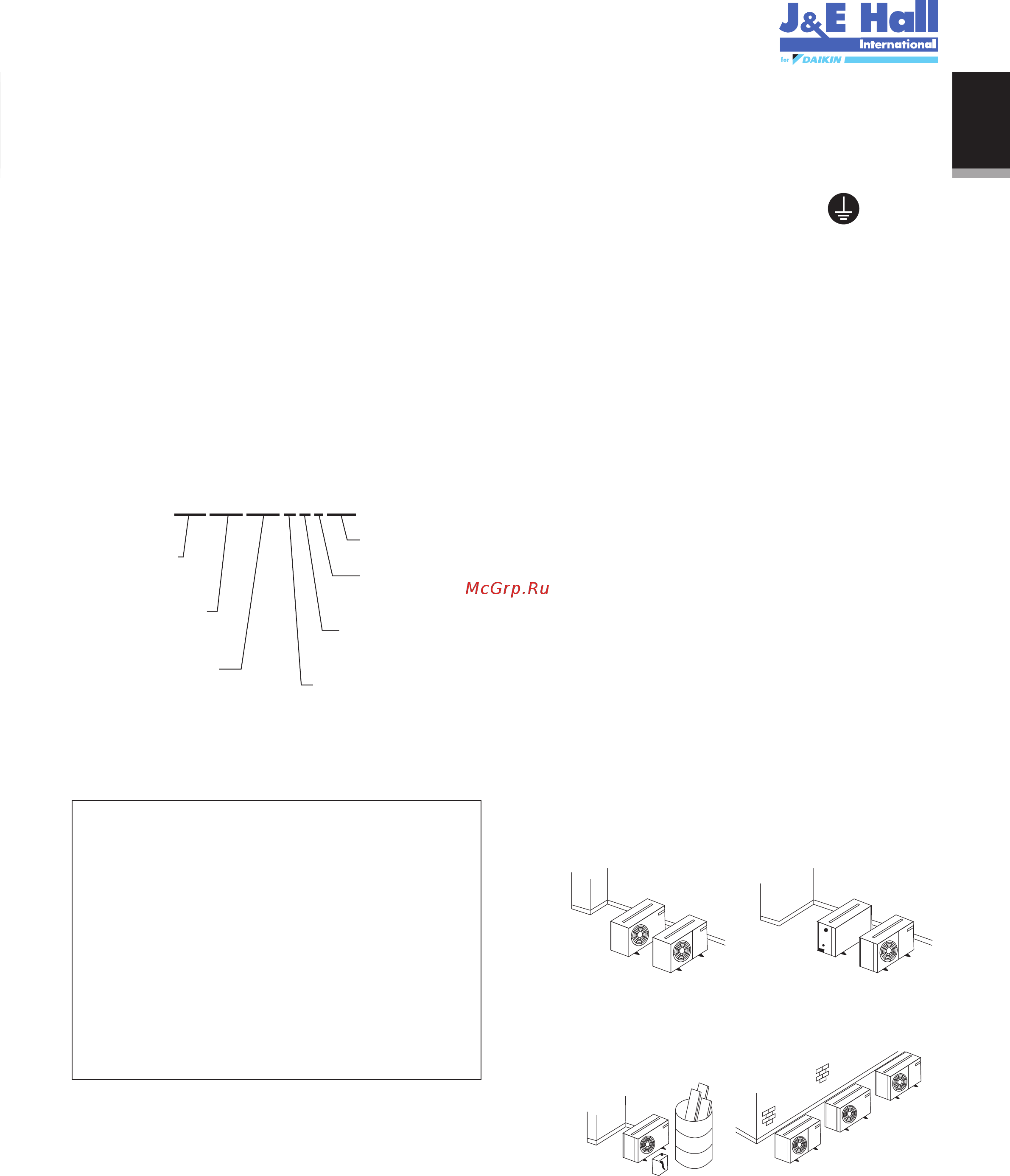 Daikin JEHCCU0210CL3 [2/216] English