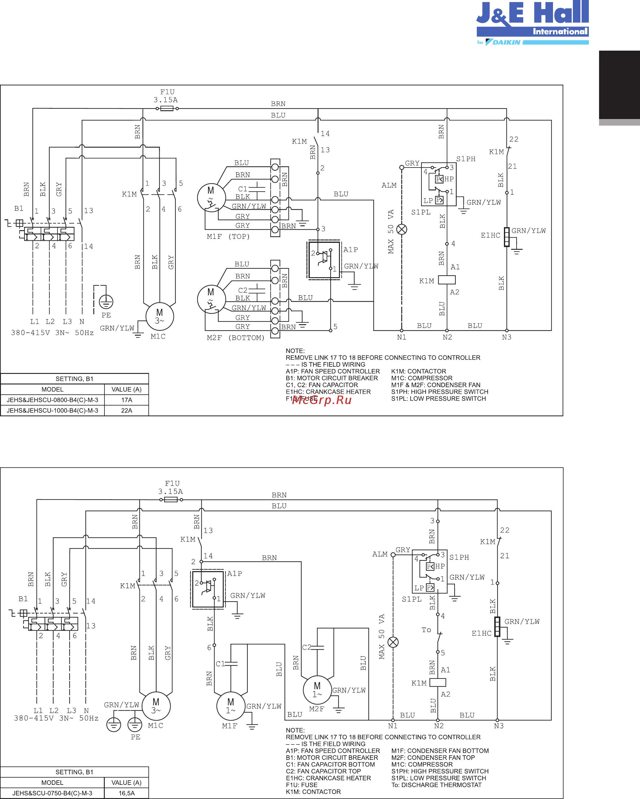 Daikin JEHSCU0200CM3 Инструкция по эксплуатации онлайн [21/216] 594707