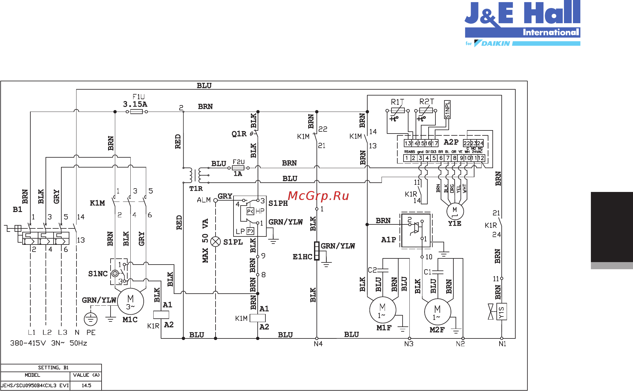 Daikin JEHSCU0500CM3 [46/216] Deutsch