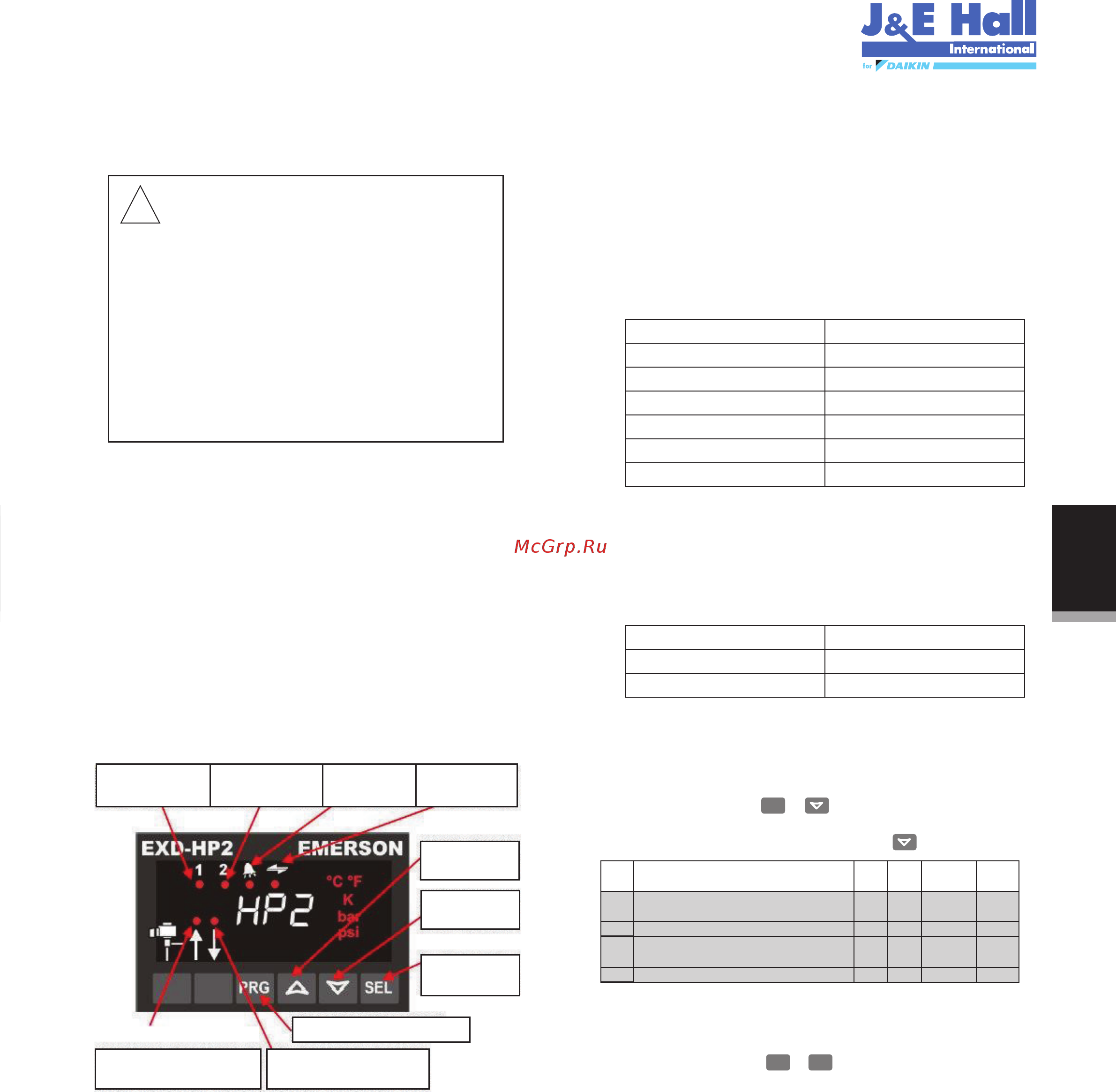Daikin JEHSCU0200CM3 [55/216] Instructions de sécurité