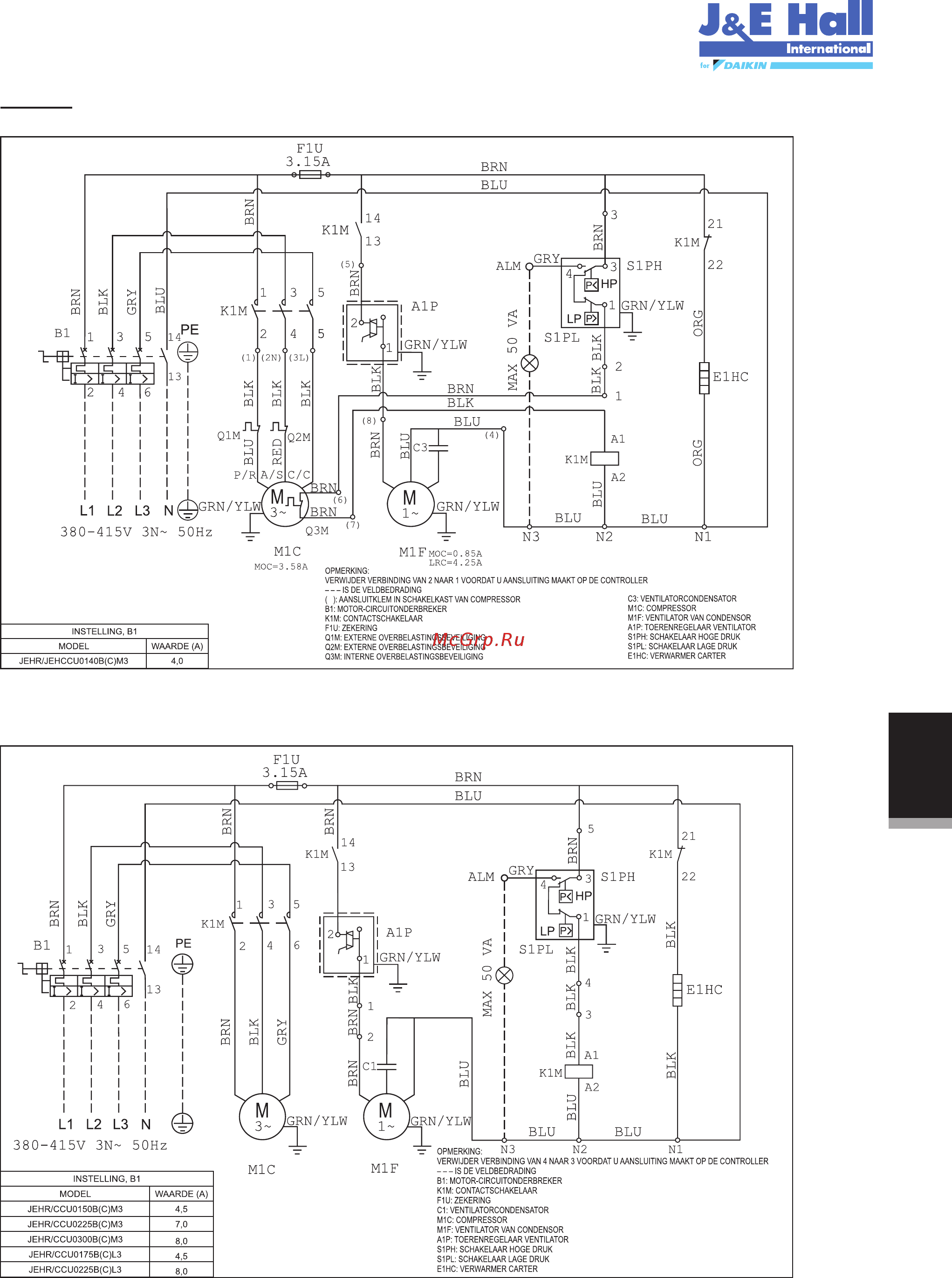 Daikin JEHSCU0500CM3 [91/216] Jehccu0140cm3