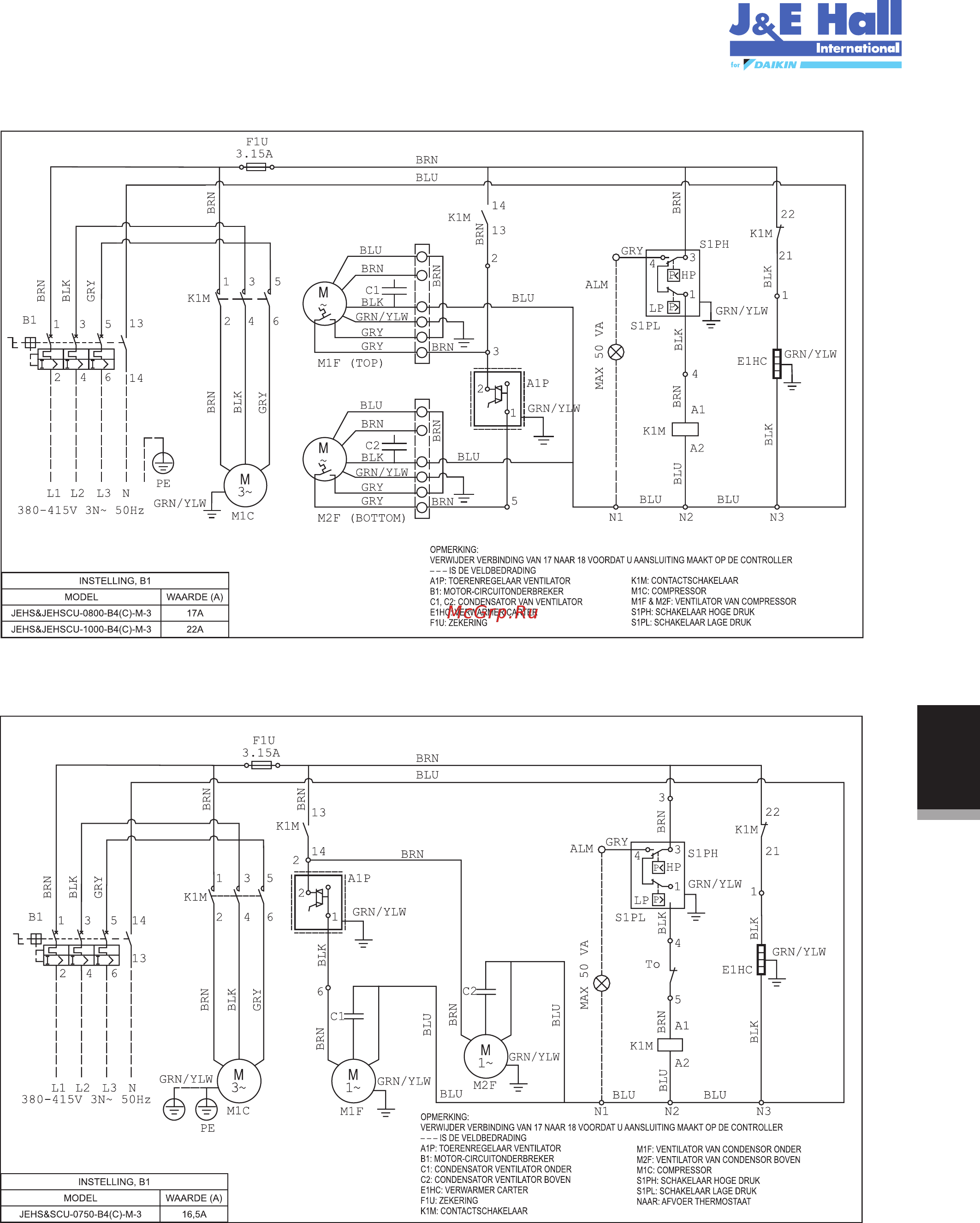 Daikin JEHSCU0500CM3 [93/216] Jehscu0750cl3