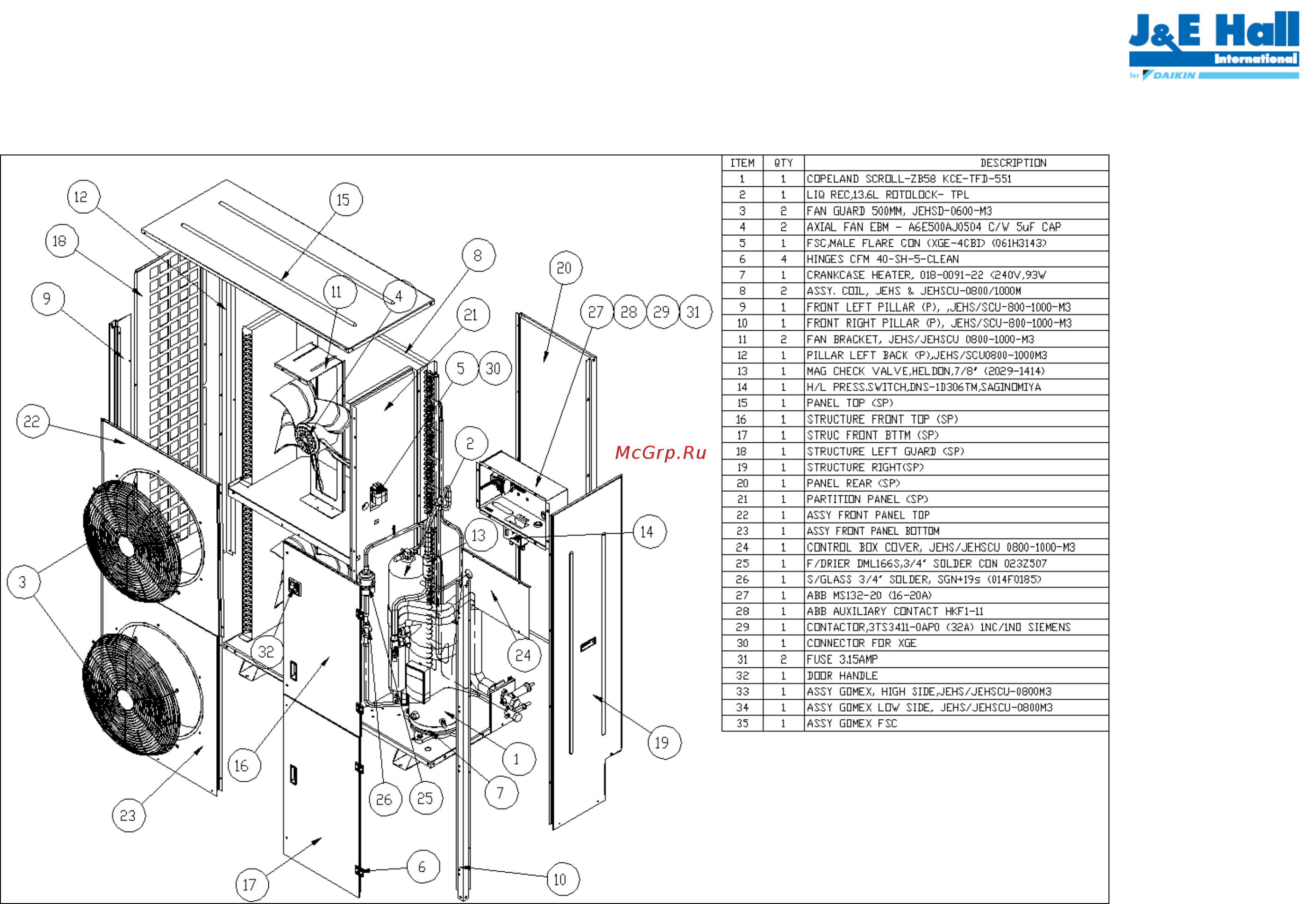 Daikin JEHCCU0140CM3 Технические данные онлайн [110/120] 594699