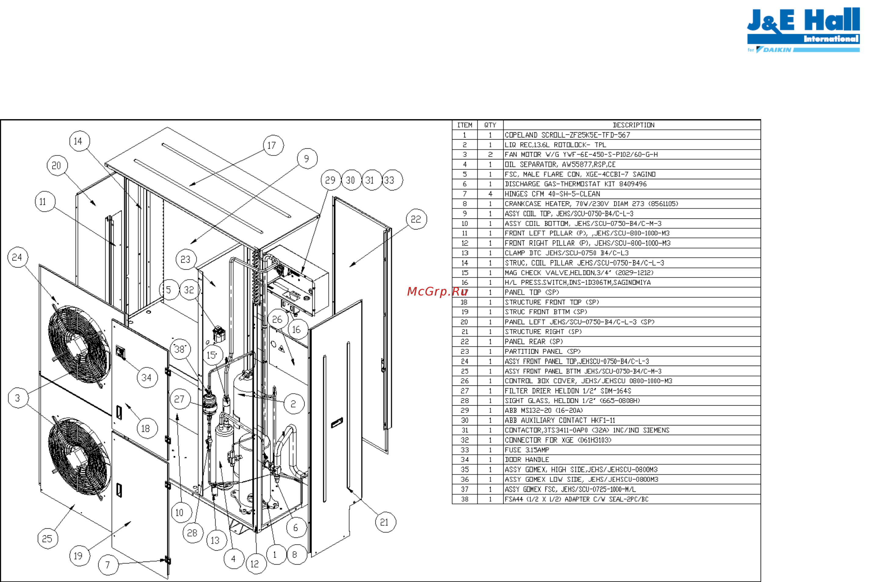 Daikin JEHCCU0140CM3 Технические данные онлайн [111/120] 594699