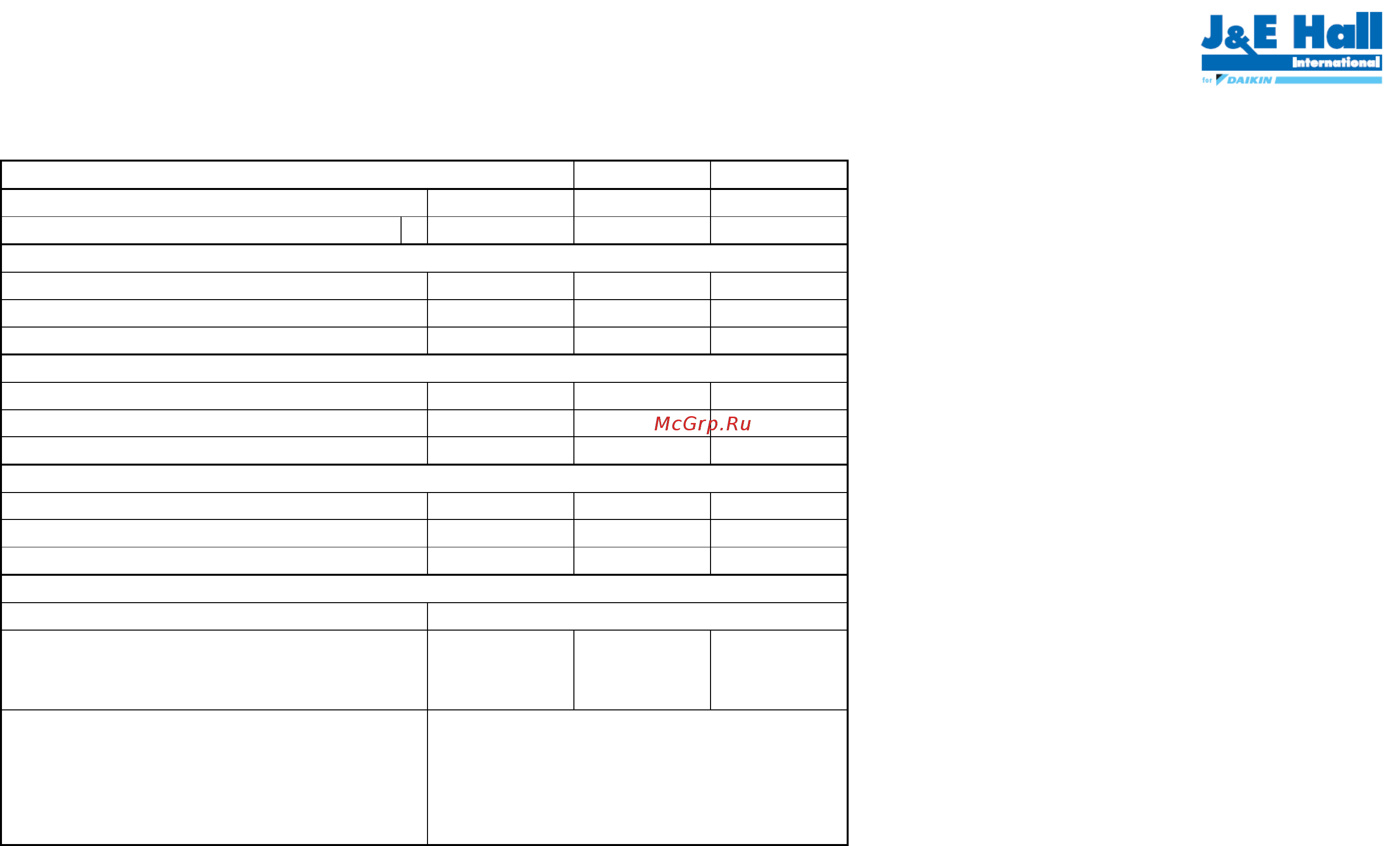 Daikin JEHCCU0300CM3 [26/120] Модель jehscu0350cm3