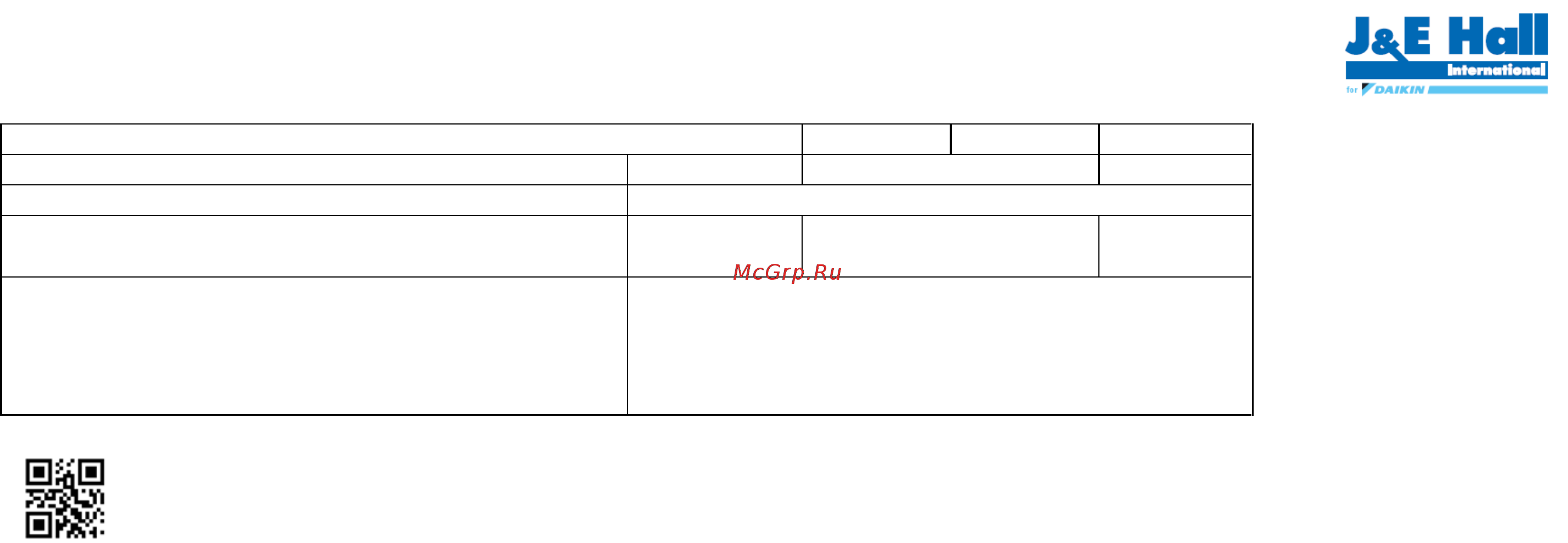 Daikin JEHCCU0040CM1 Технические данные онлайн [33/120] 594689