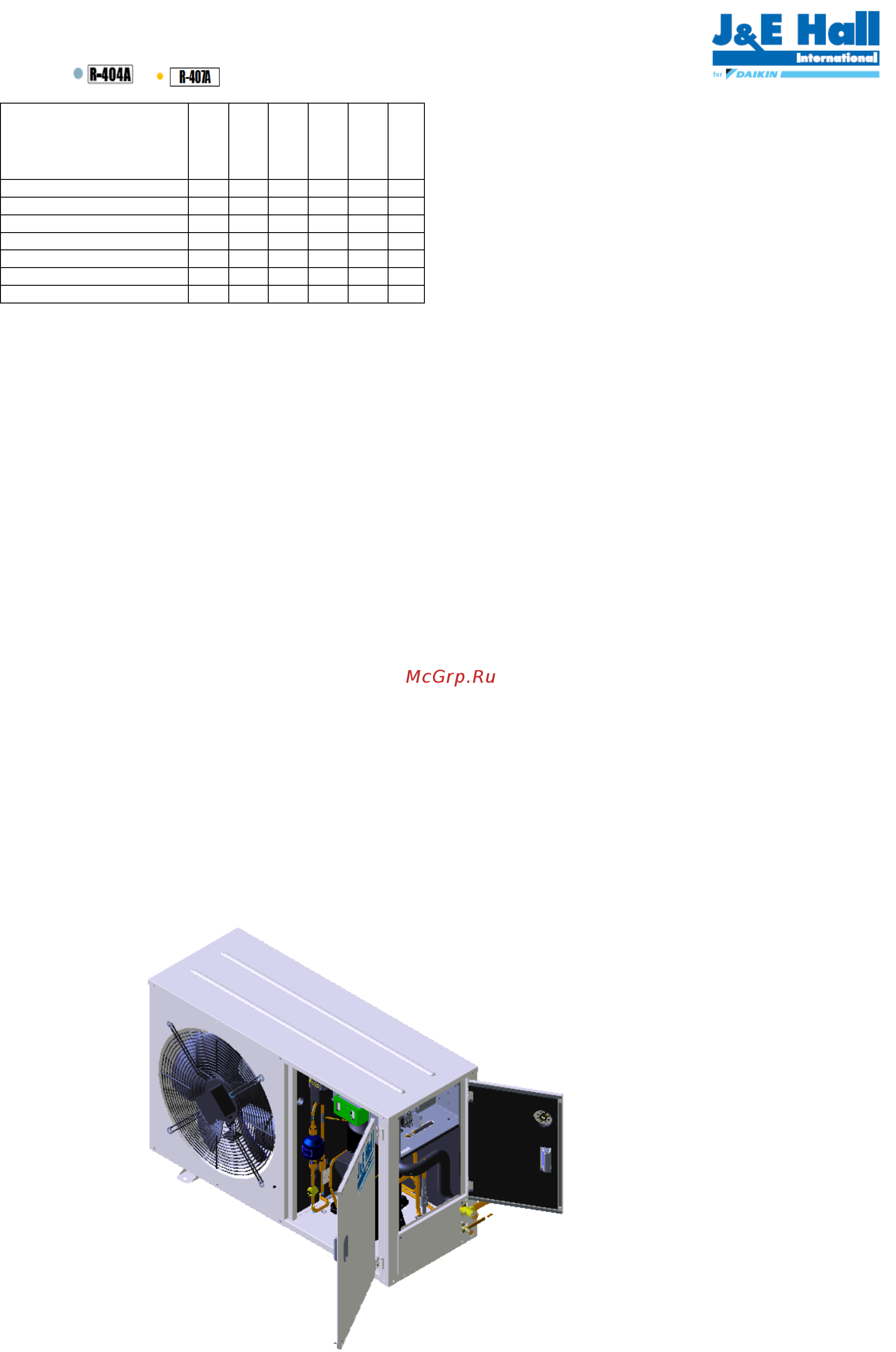 Daikin JEHCCU0100CM1 [4/120] Стандартная конфигурация продуктов