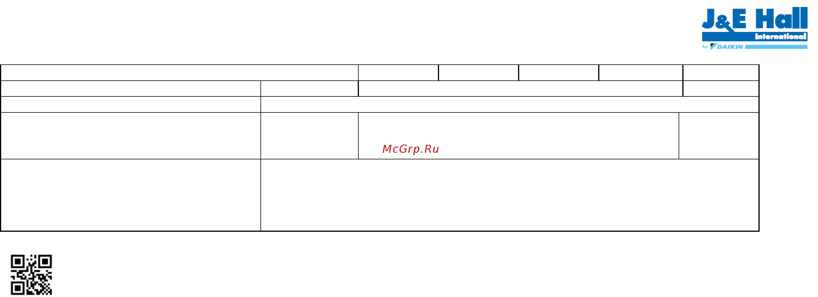 Daikin JEHCCU0140CM1 Технические данные онлайн [48/120] 594698