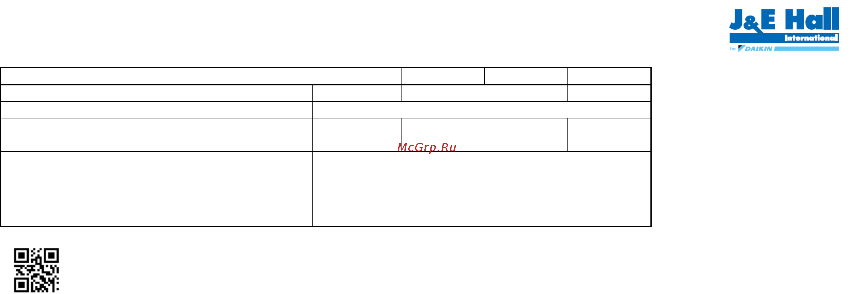 Daikin JEHCCU0140CM3 Технические данные онлайн [50/120] 594699