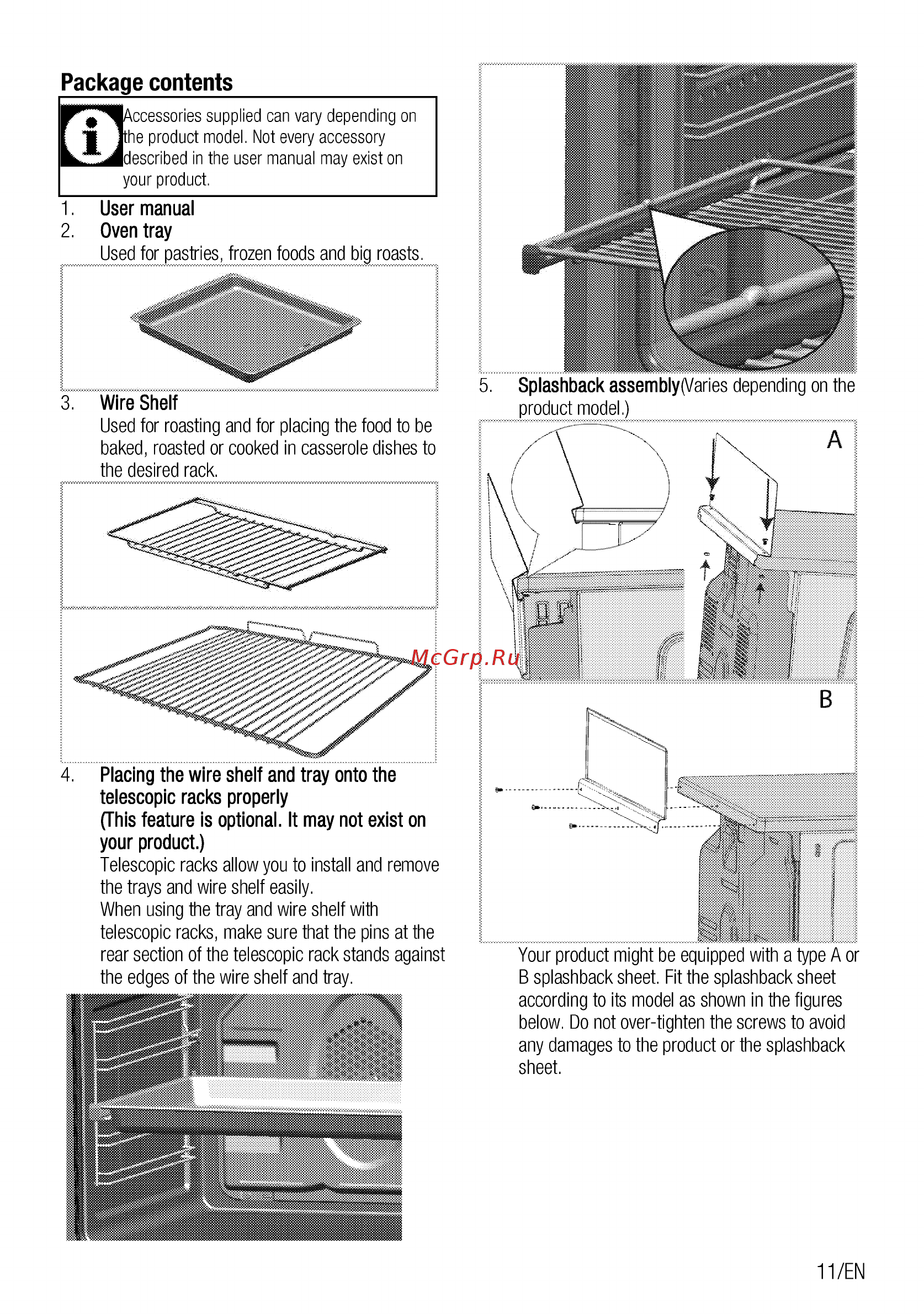 Beko FFSS52010GS [11/104] Package contents_________________