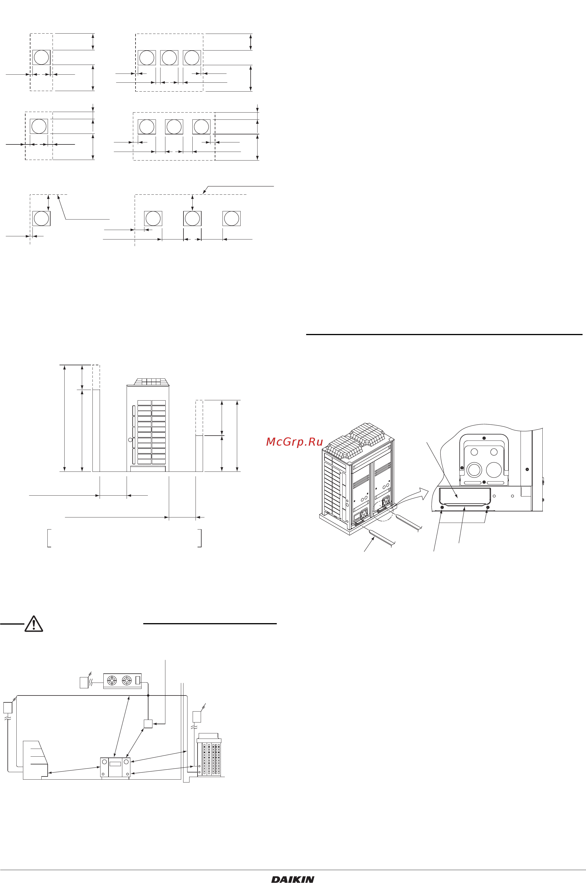 Daikin LREQ8B7Y1 [8/28] Перемещение блока
