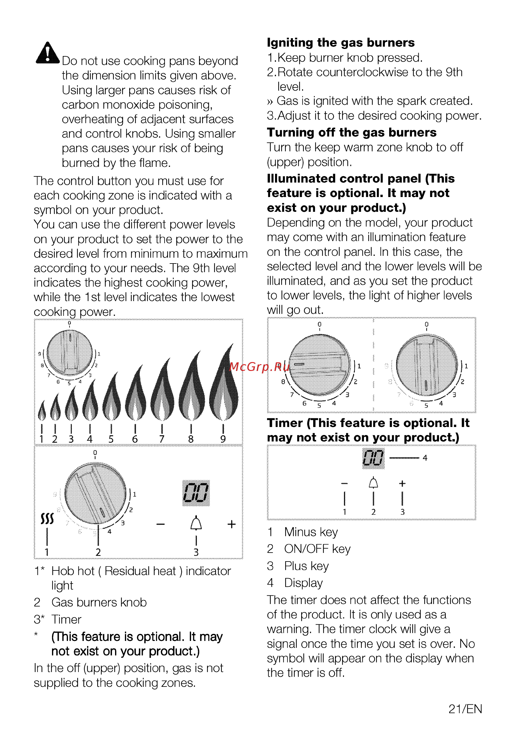 Beko HSLG64425ST [21/88] This feature is optional it may